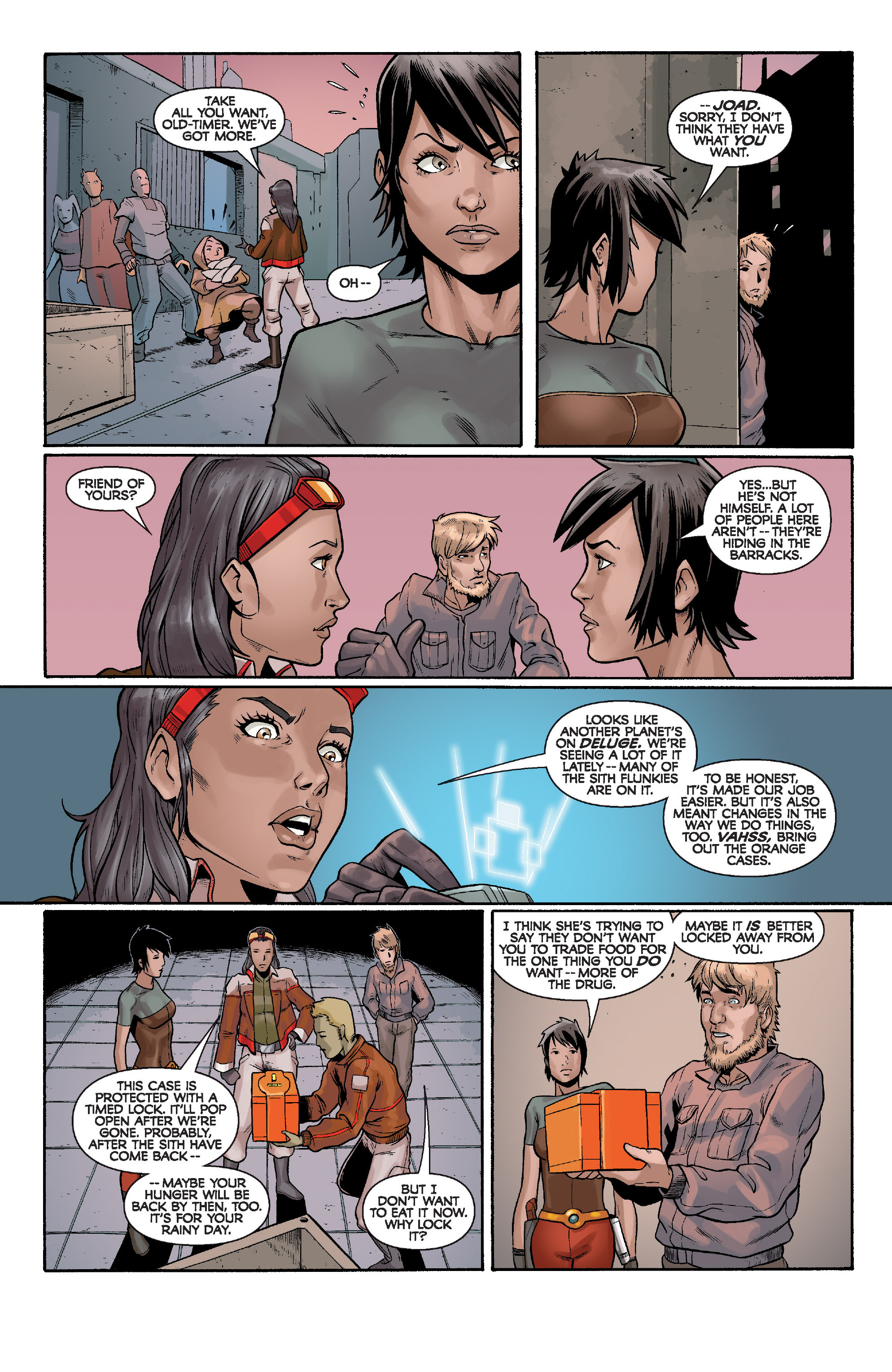 Read online Star Wars: Knight Errant - Deluge comic -  Issue #2 - 10