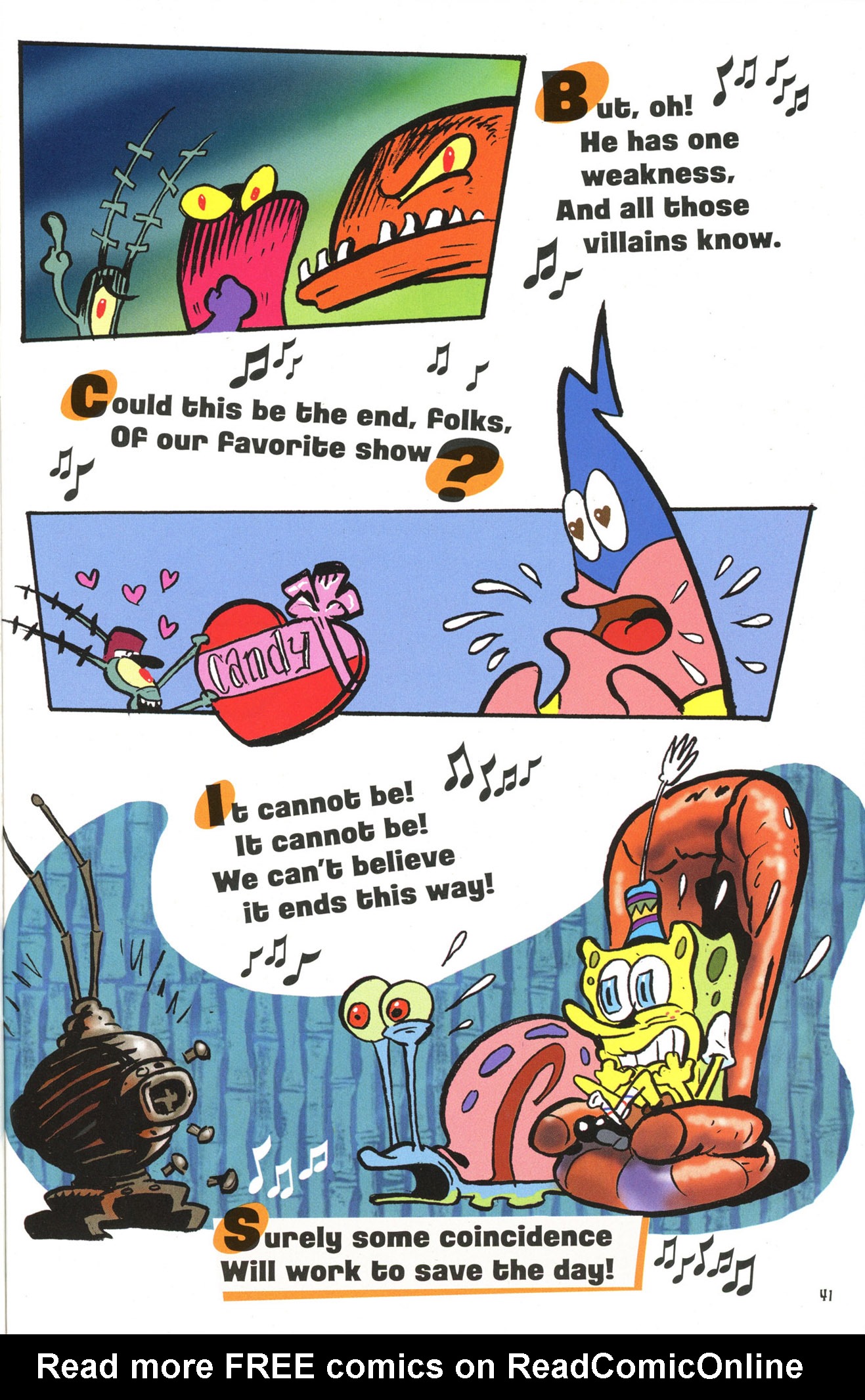 Read online SpongeBob Comics comic -  Issue # _Annual 4 - 41