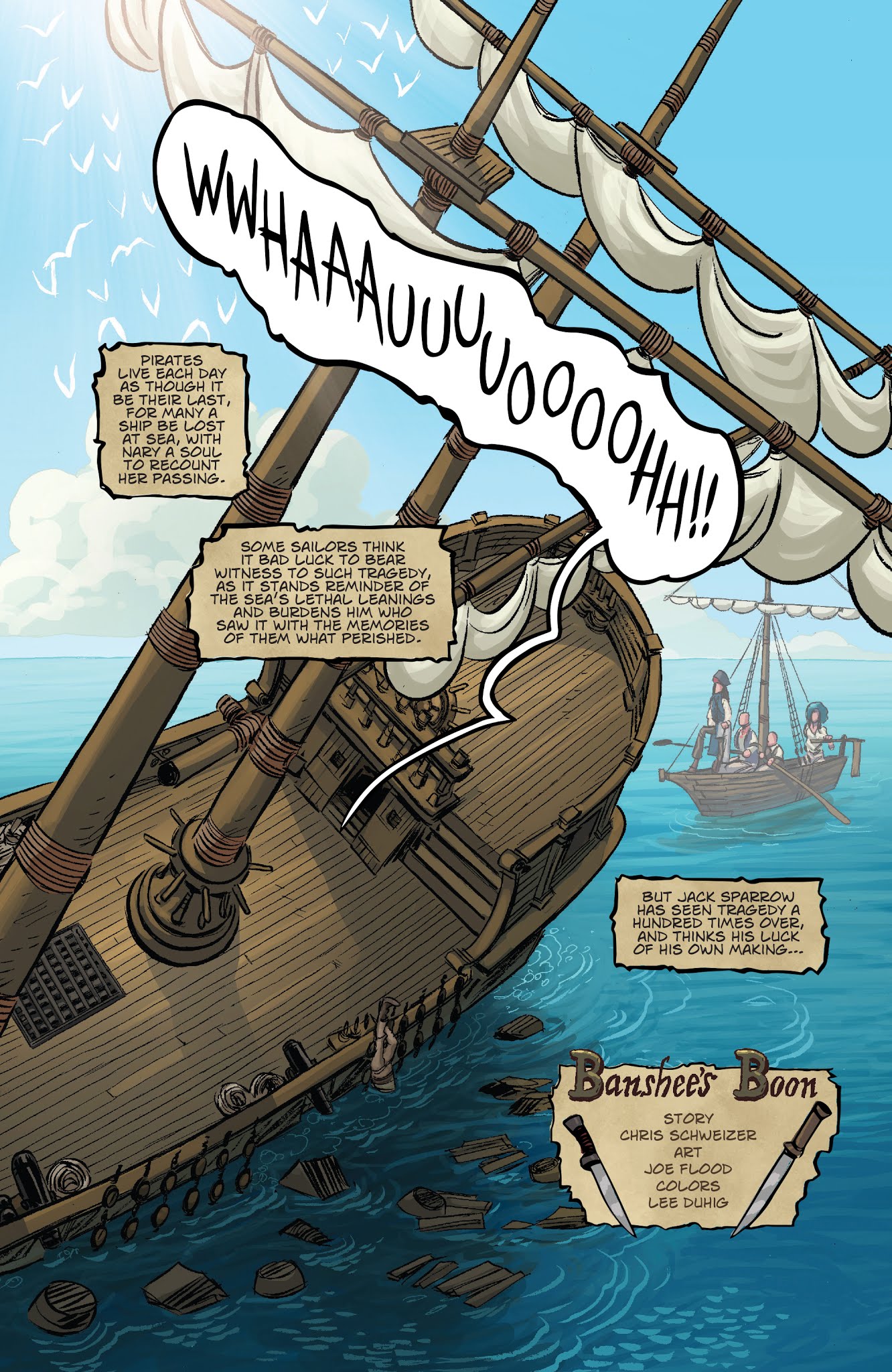 Read online Disney Pirates of the Caribbean comic -  Issue #3 - 3