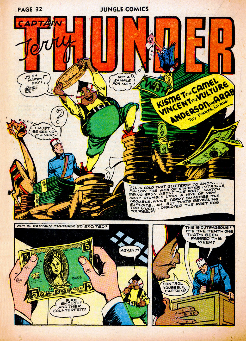 Read online Jungle Comics comic -  Issue #37 - 34