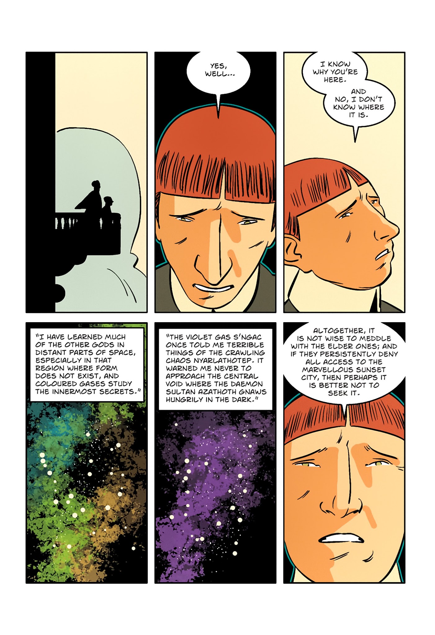 Read online The Dream-Quest of Unknown Kadath comic -  Issue # TPB - 96