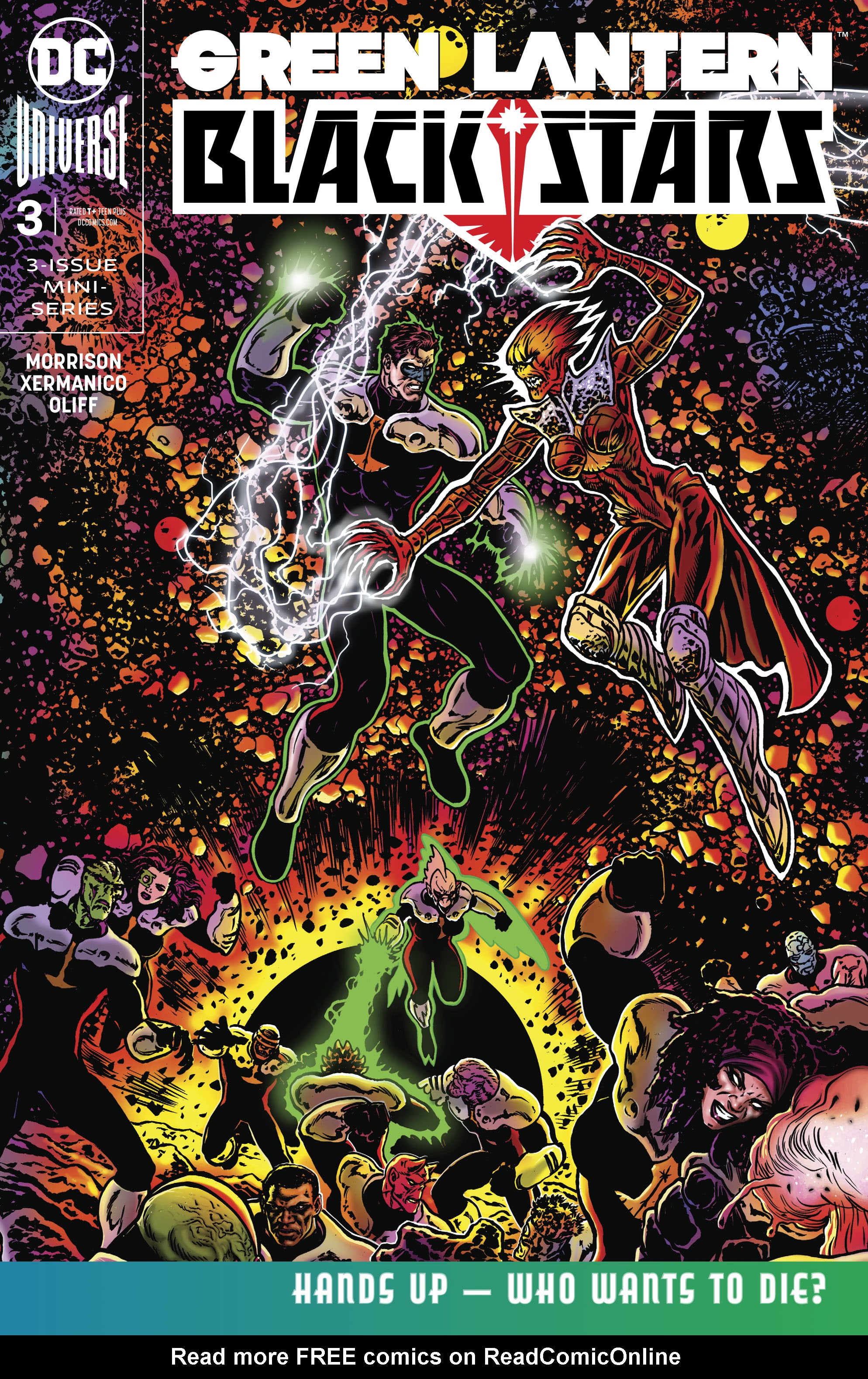 Read online Green Lantern: Blackstars comic -  Issue #3 - 1