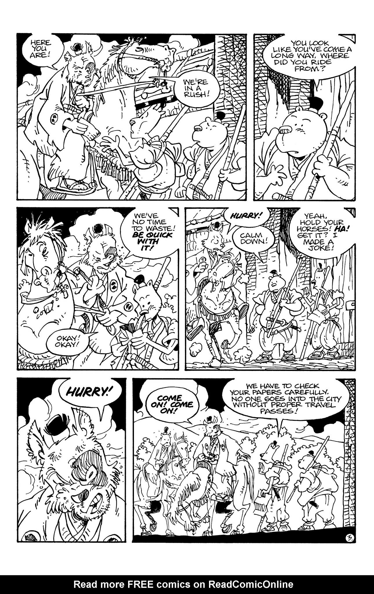 Read online Usagi Yojimbo: The Hidden comic -  Issue #1 - 5