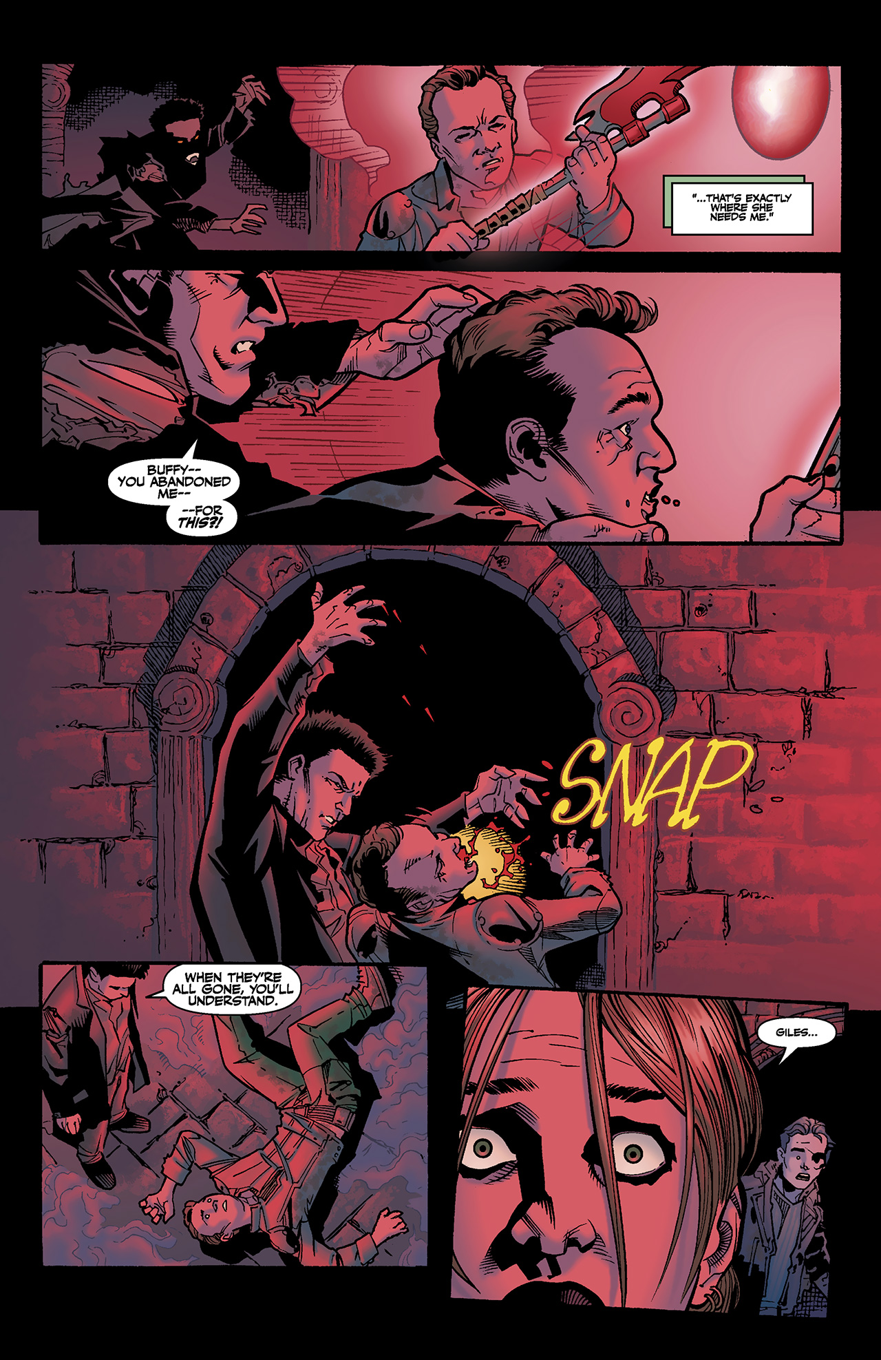 Read online Buffy the Vampire Slayer Season Eight comic -  Issue #39 - 19