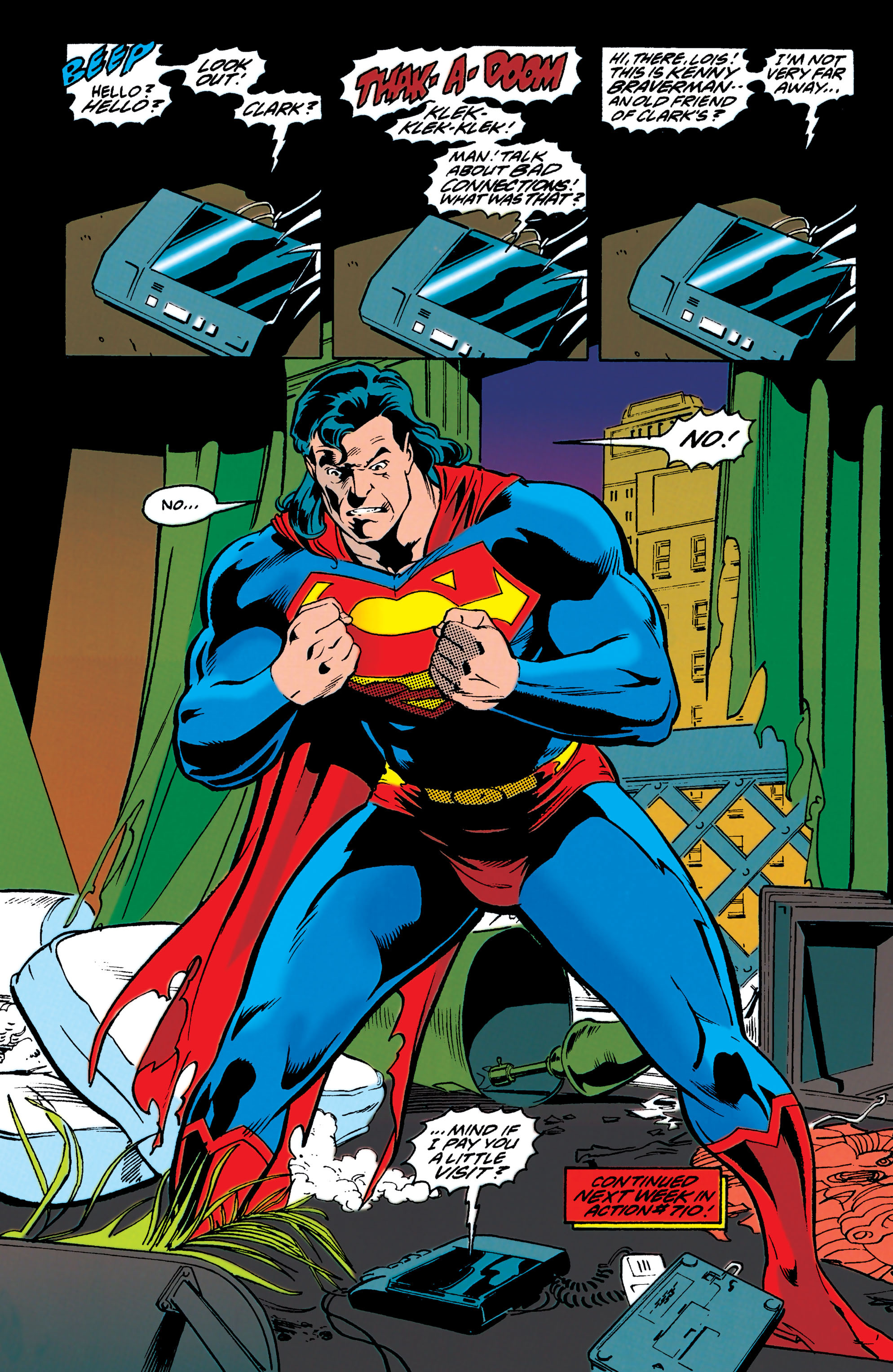 Read online Adventures of Superman (1987) comic -  Issue #523 - 23