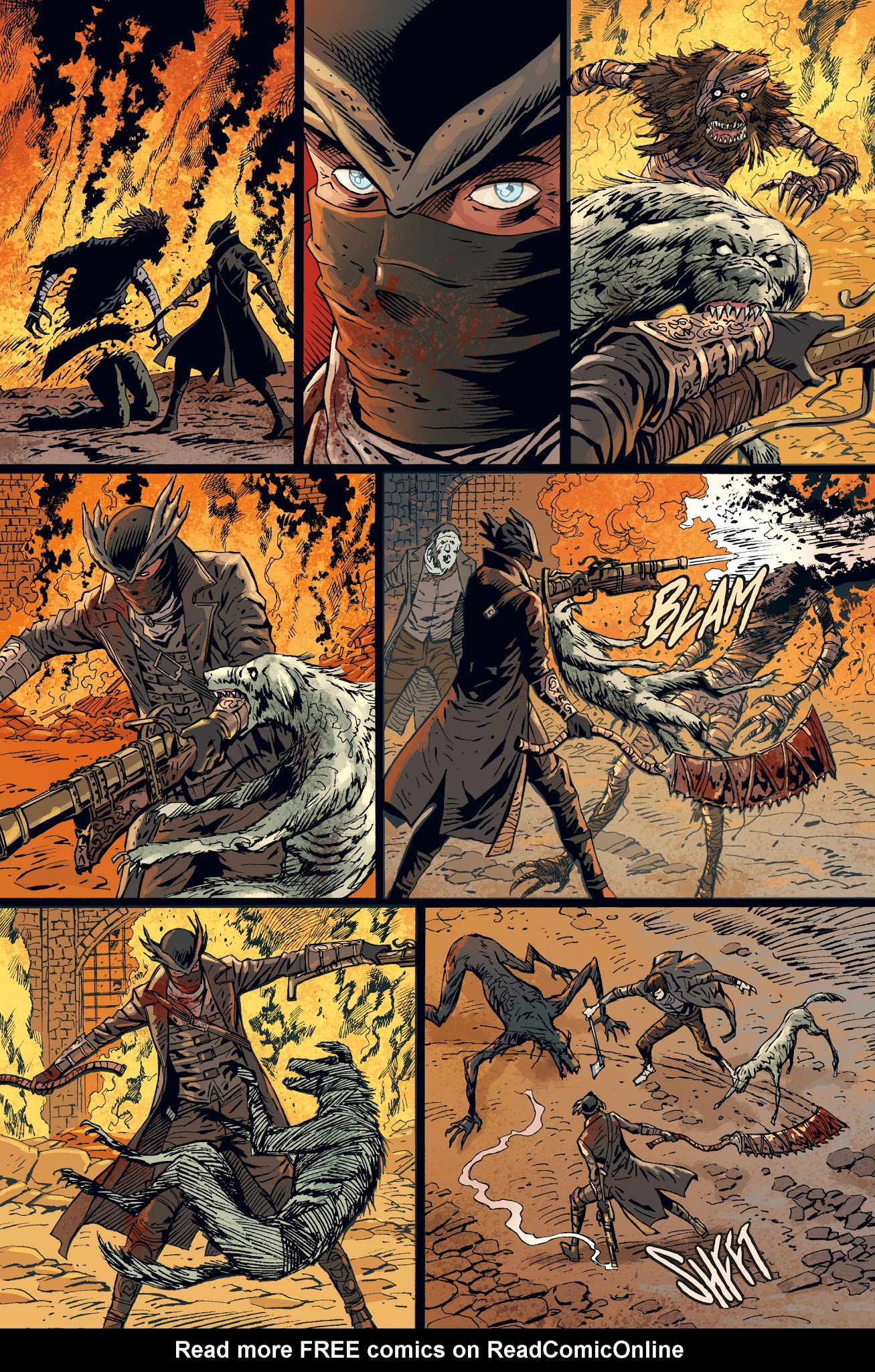 Read online Bloodborne comic -  Issue #1 - 8