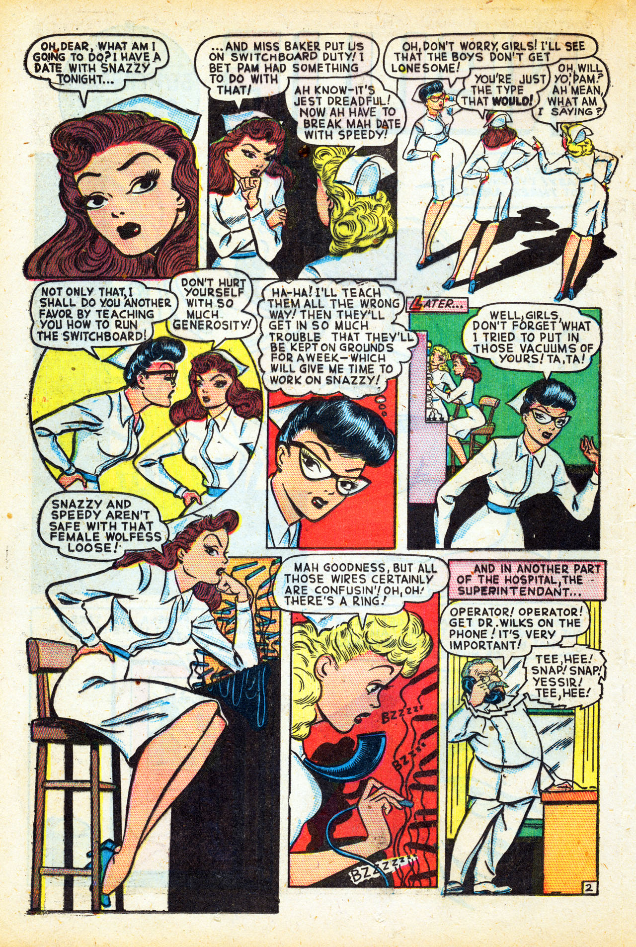 Read online Nellie The Nurse (1945) comic -  Issue #12 - 30