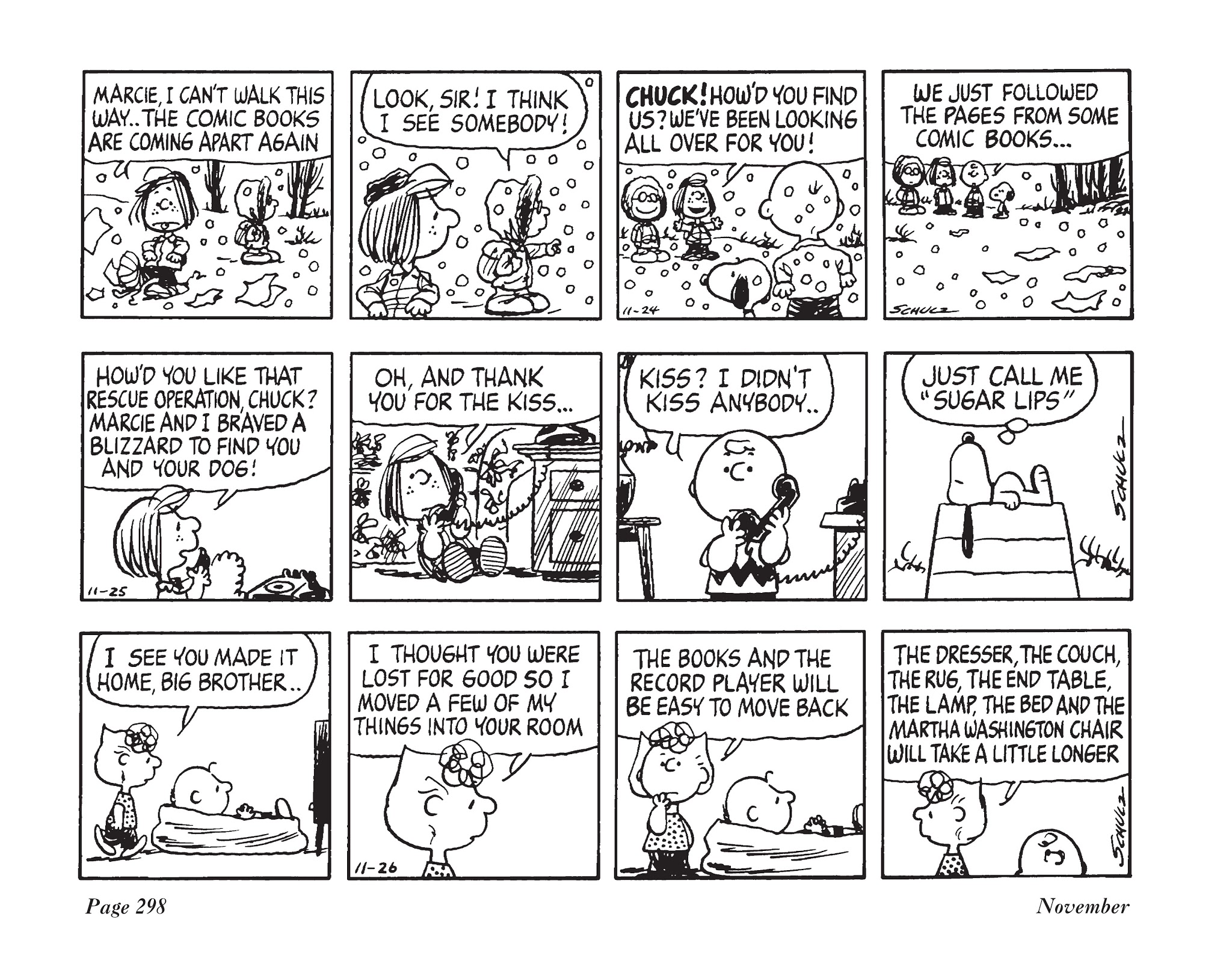 Read online The Complete Peanuts comic -  Issue # TPB 15 - 312