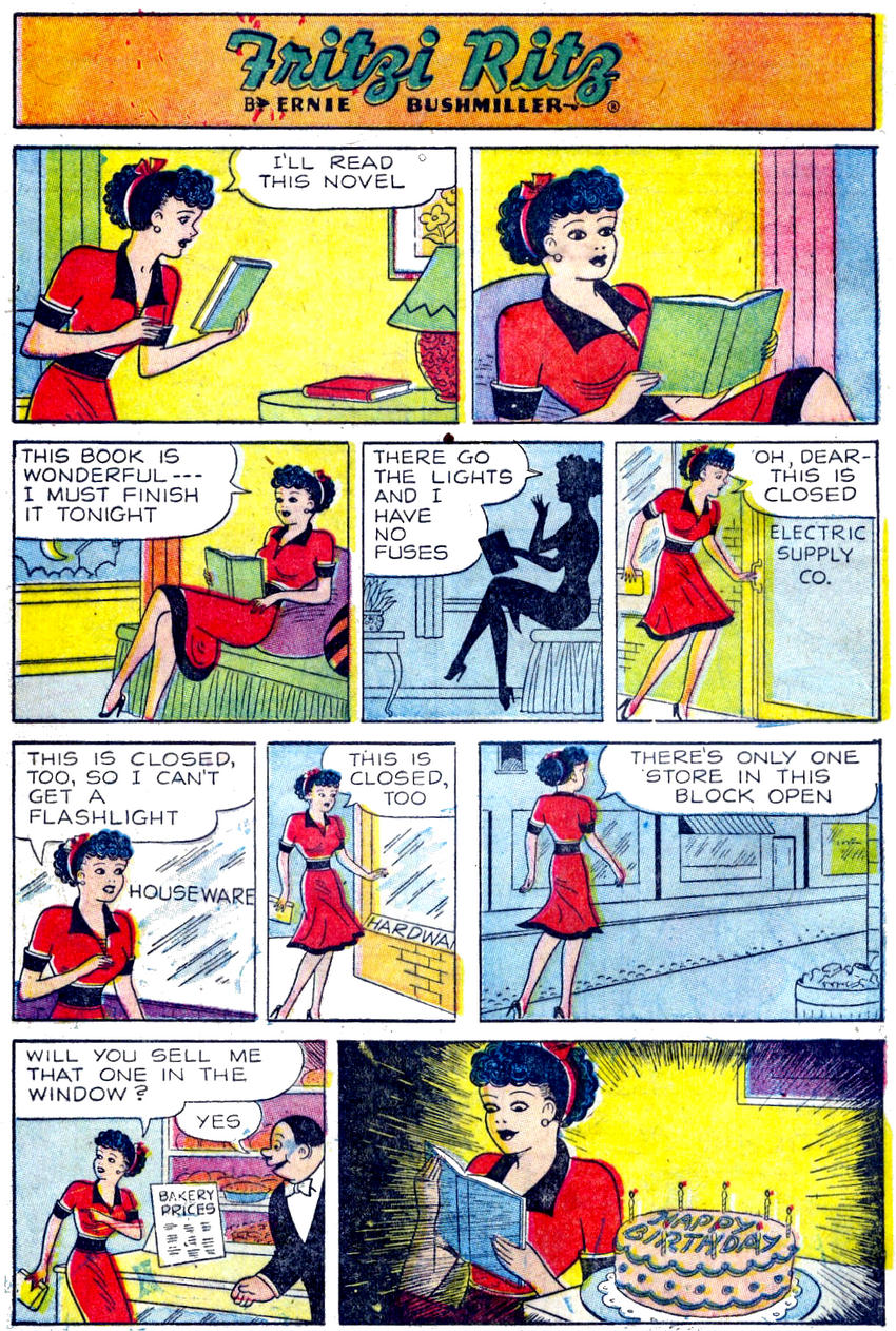Read online Fritzi Ritz (1953) comic -  Issue #49 - 9