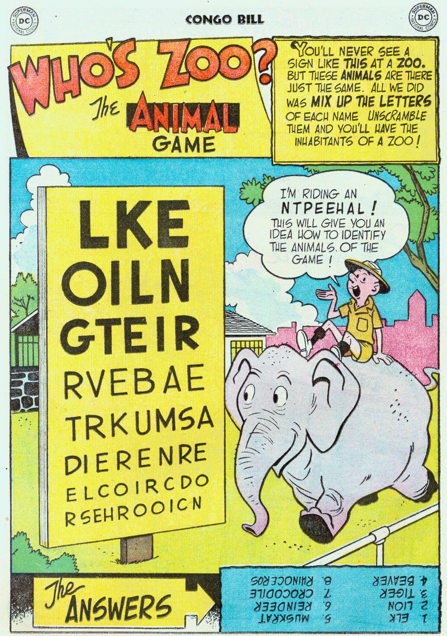 Read online Congo Bill comic -  Issue #5 - 12