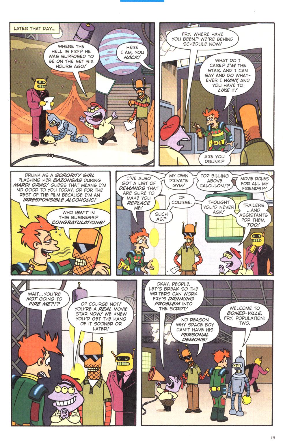 Read online Futurama Comics comic -  Issue #15 - 20