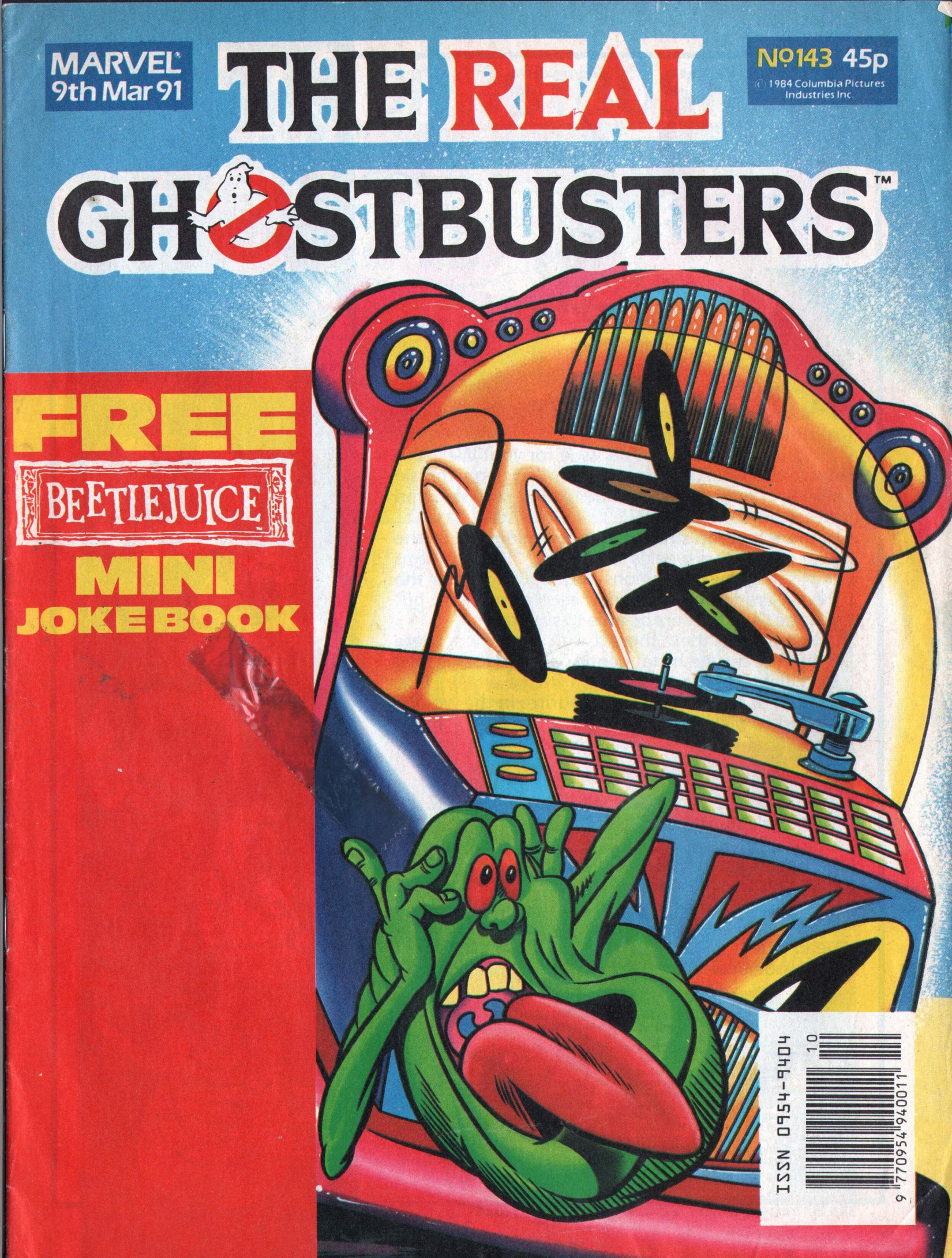 Read online The Real Ghostbusters comic -  Issue #143 - 1