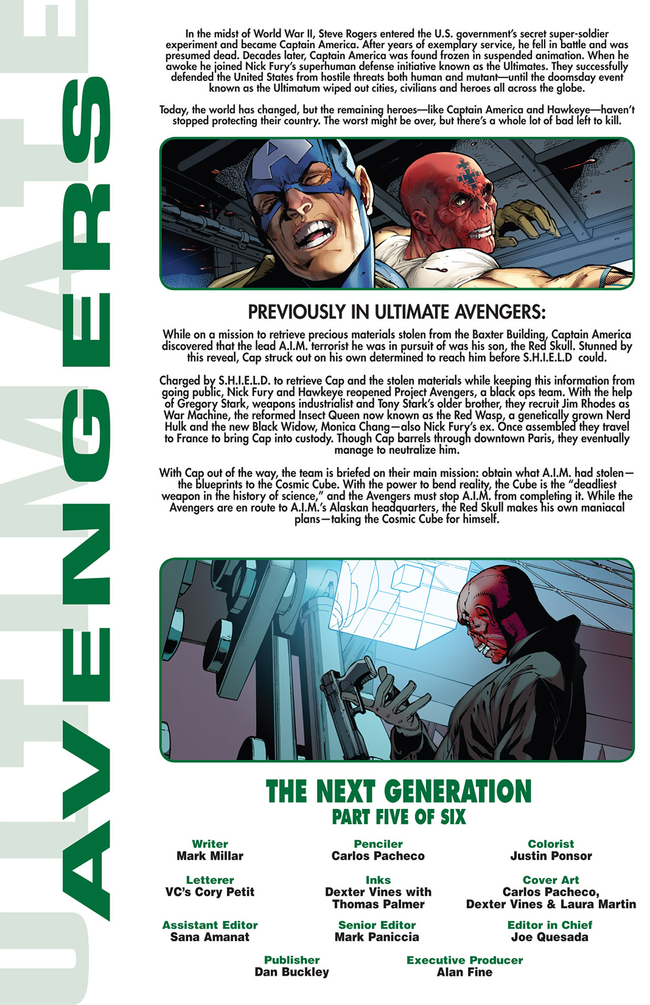 Read online Ultimate Avengers comic -  Issue #5 - 2