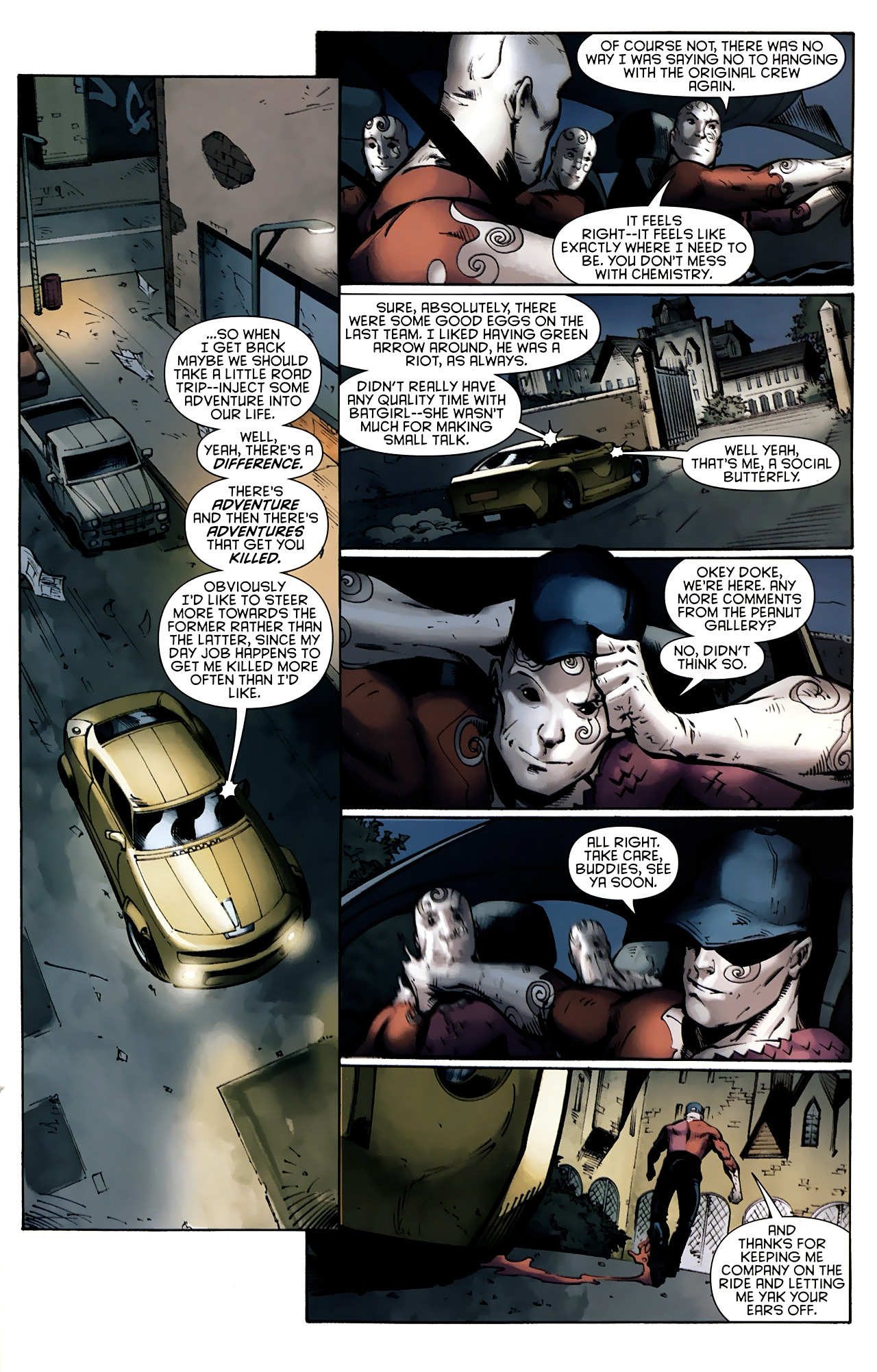 Read online The Outsiders (2009) comic -  Issue #15 - 15