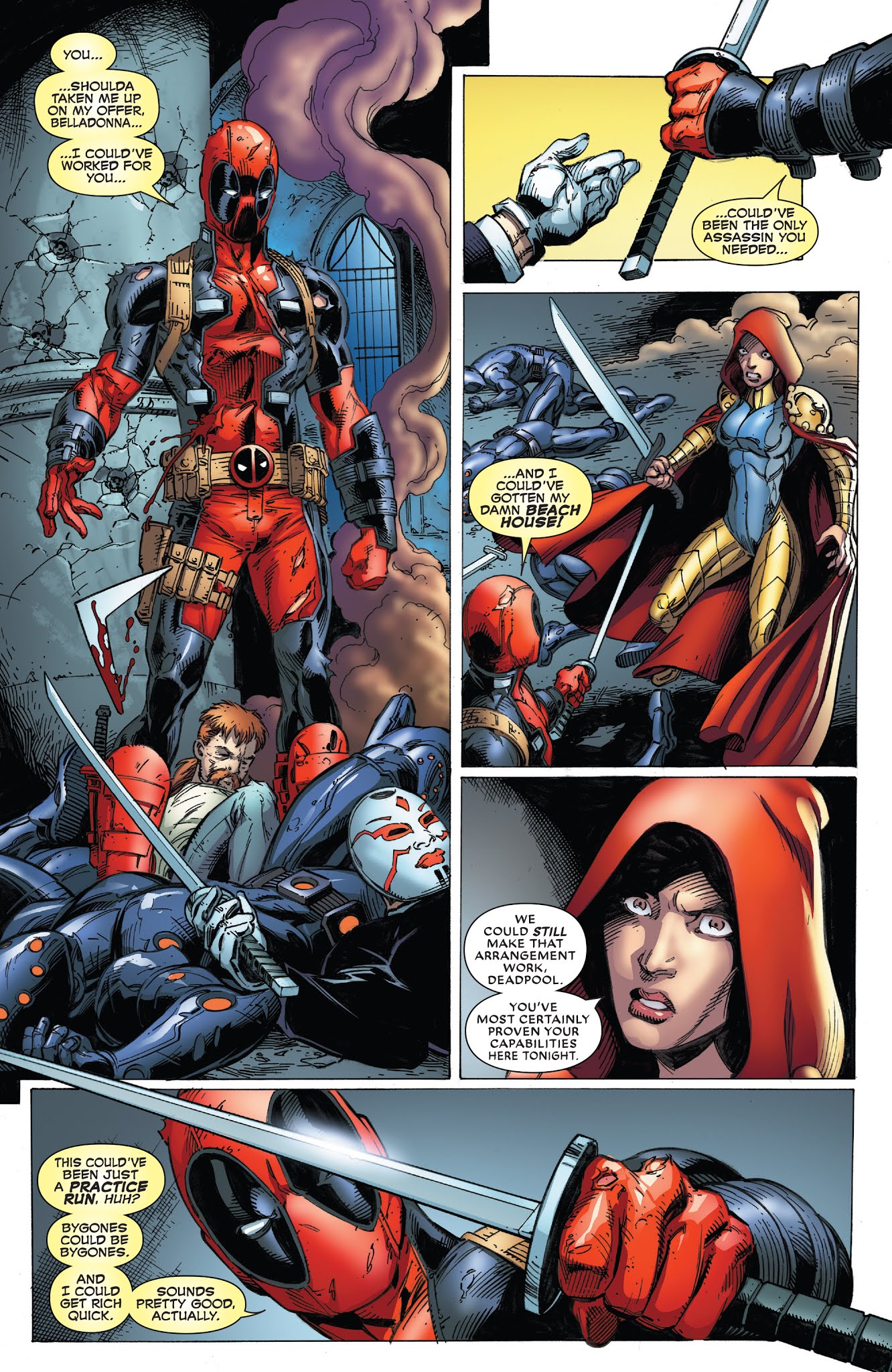 Read online Deadpool: Assassin comic -  Issue #5 - 17