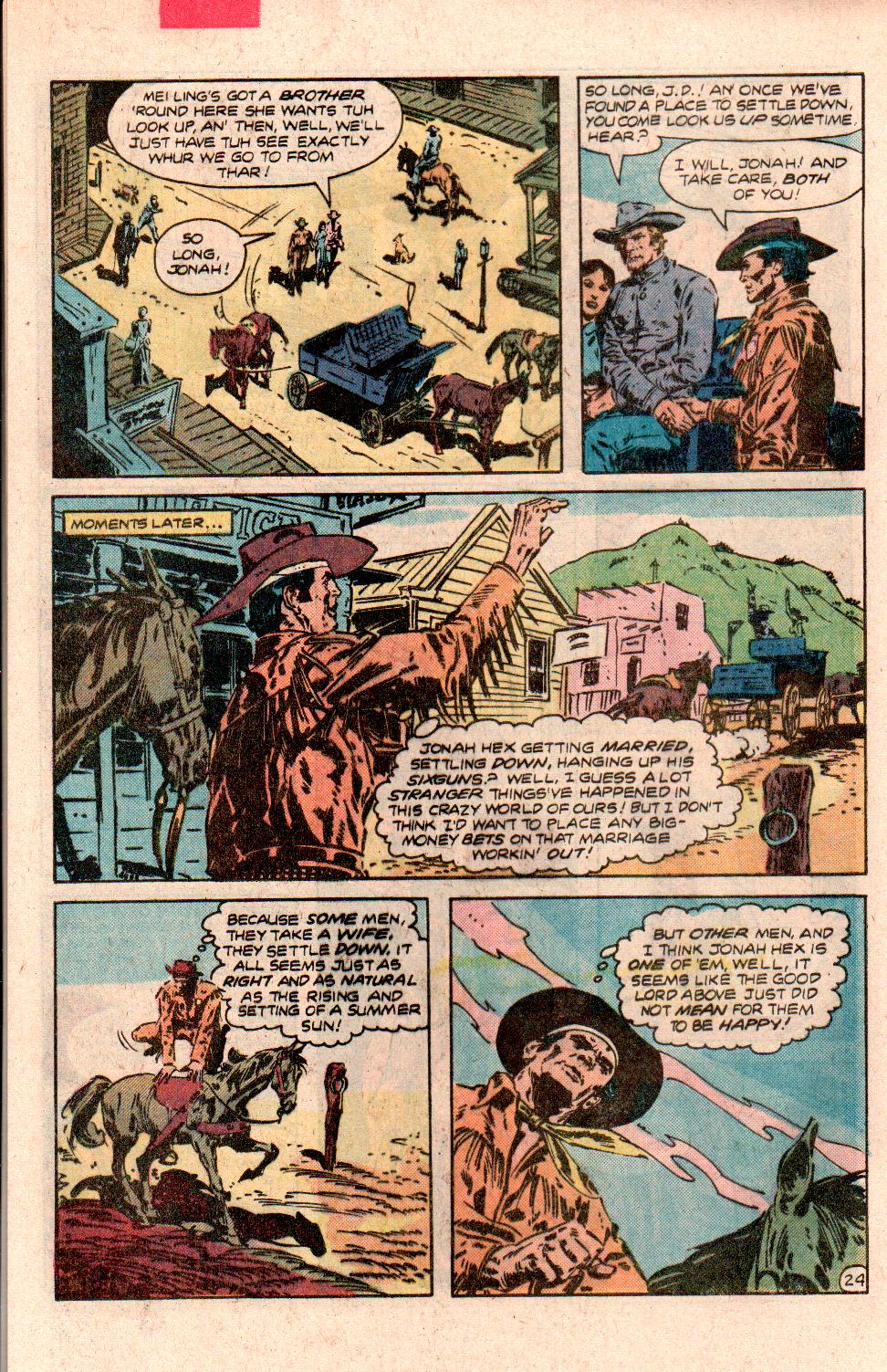 Read online Jonah Hex (1977) comic -  Issue #44 - 32