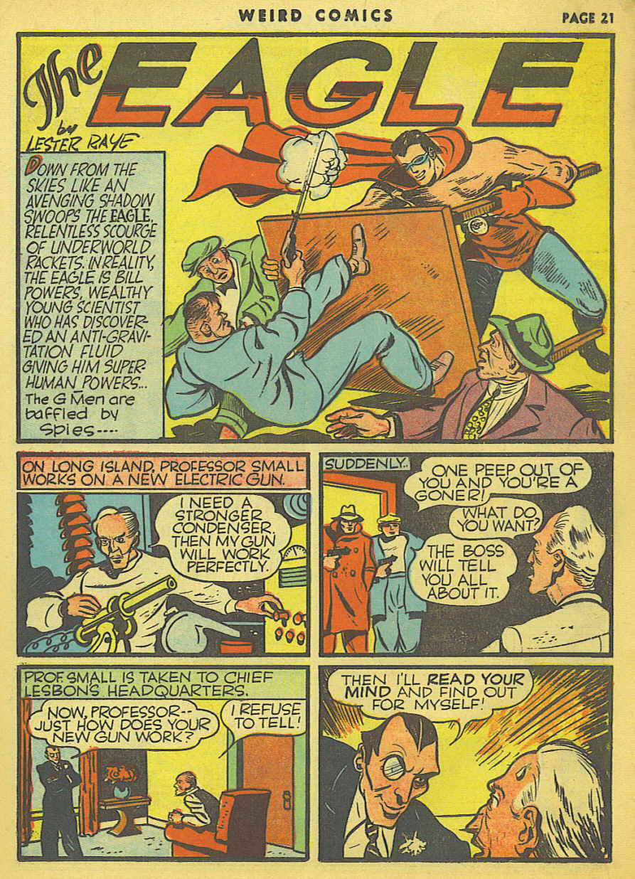 Read online Weird Comics comic -  Issue #10 - 22