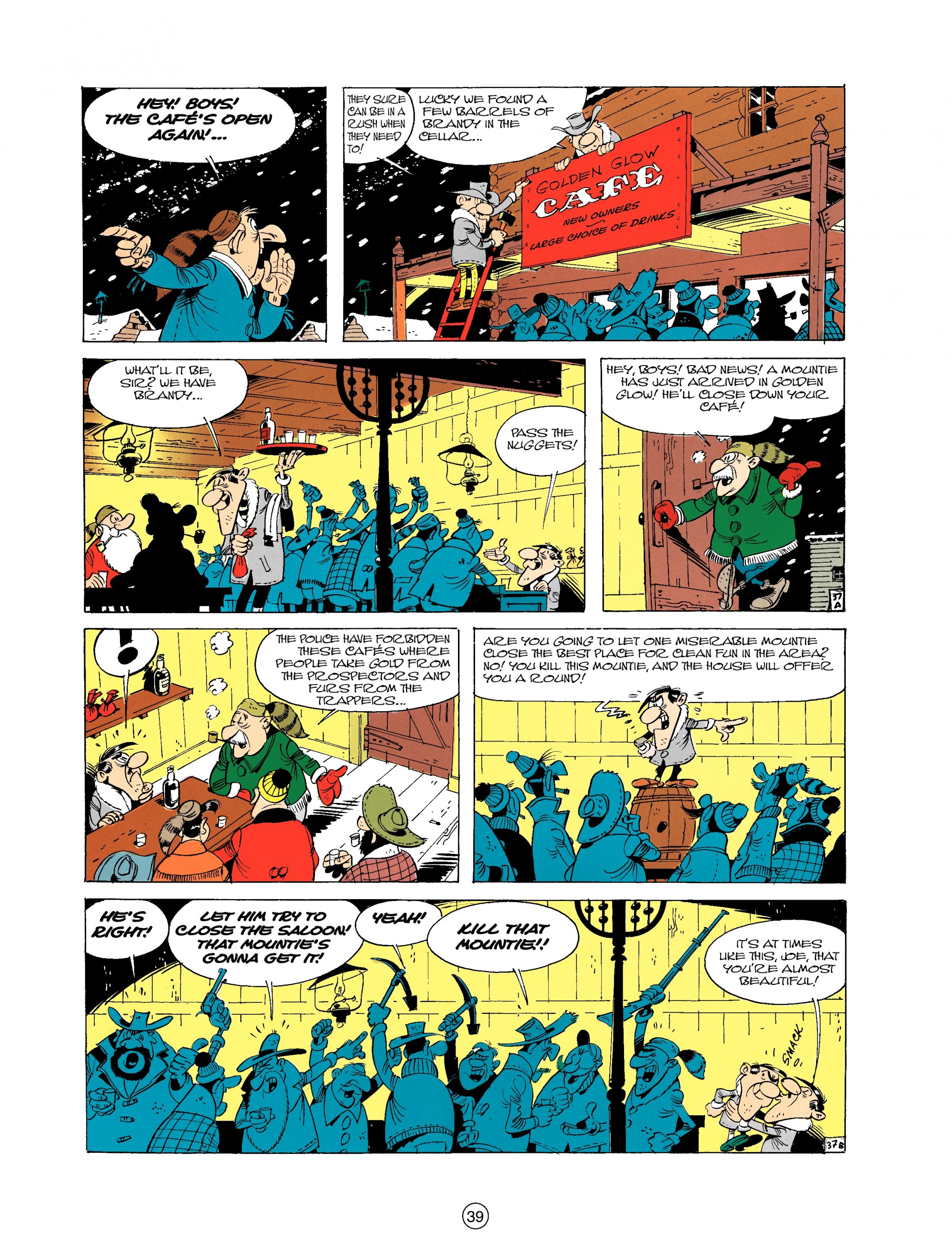 Read online A Lucky Luke Adventure comic -  Issue #15 - 39