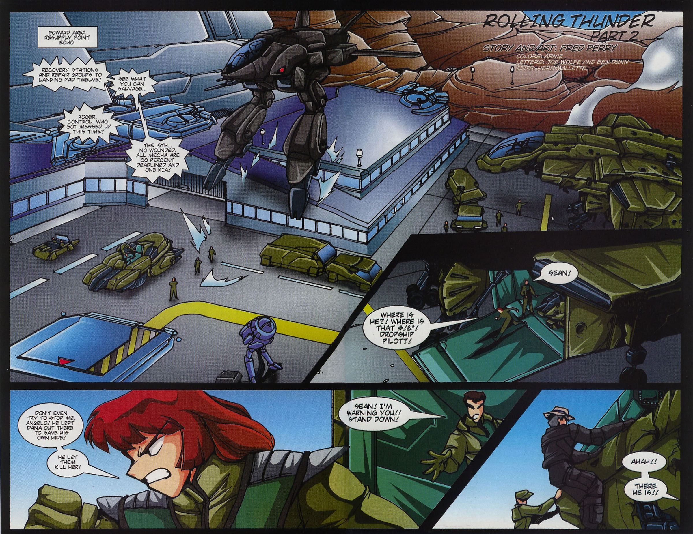 Read online Robotech (1997) comic -  Issue #5 - 7