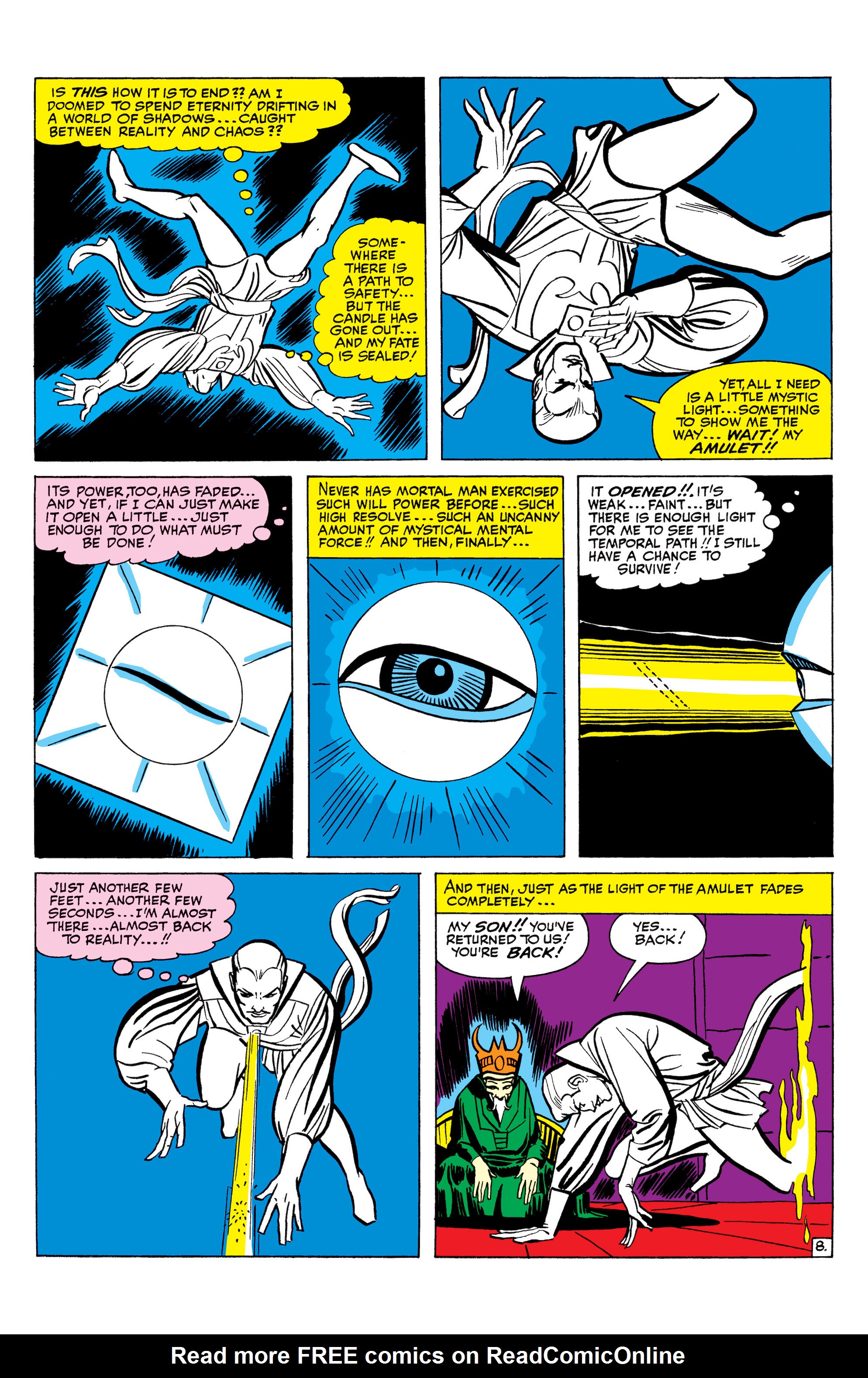 Read online Marvel Masterworks: Doctor Strange comic -  Issue # TPB 1 - 117