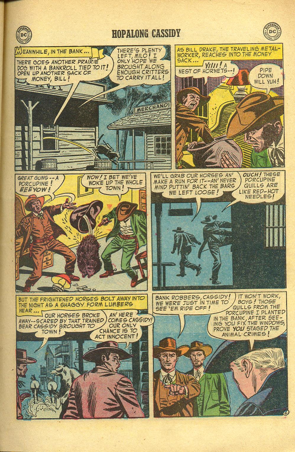 Read online Hopalong Cassidy comic -  Issue #87 - 31