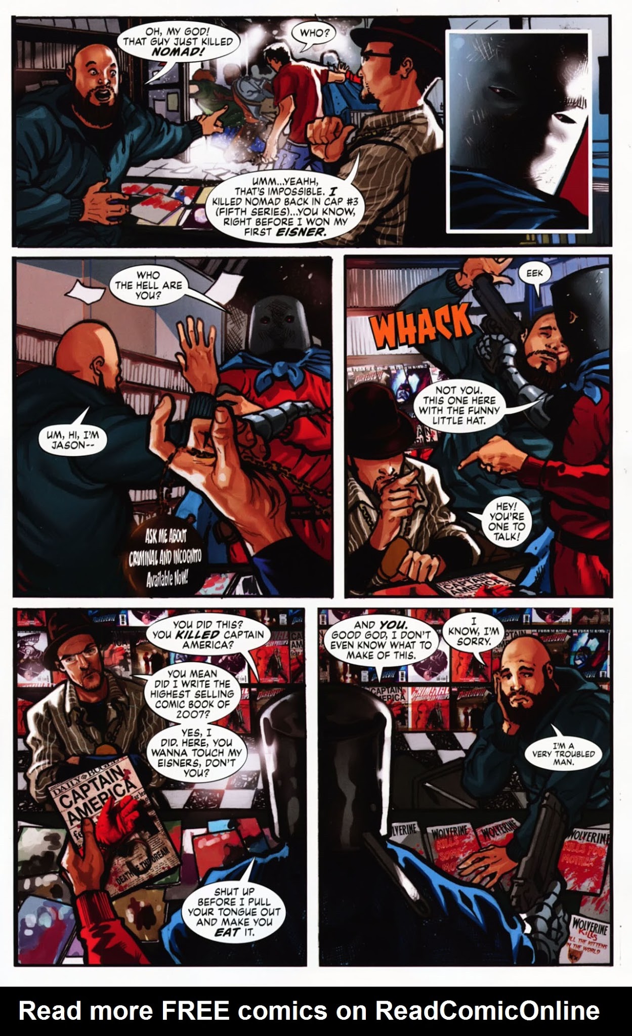 Read online Captain America: Who Won't Wield the Shield? comic -  Issue # TPB - 9