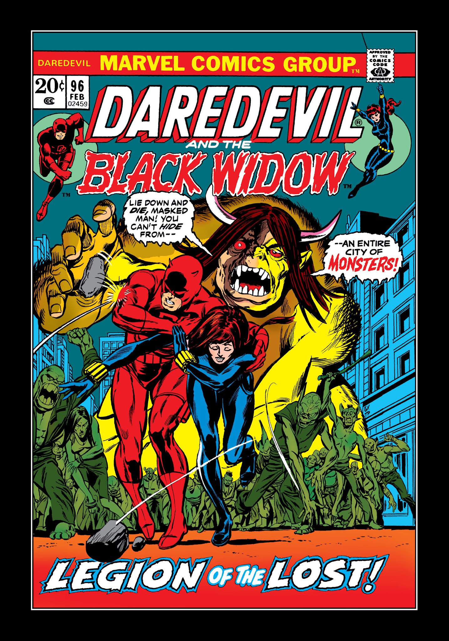 Read online Marvel Masterworks: Daredevil comic -  Issue # TPB 9 - 42