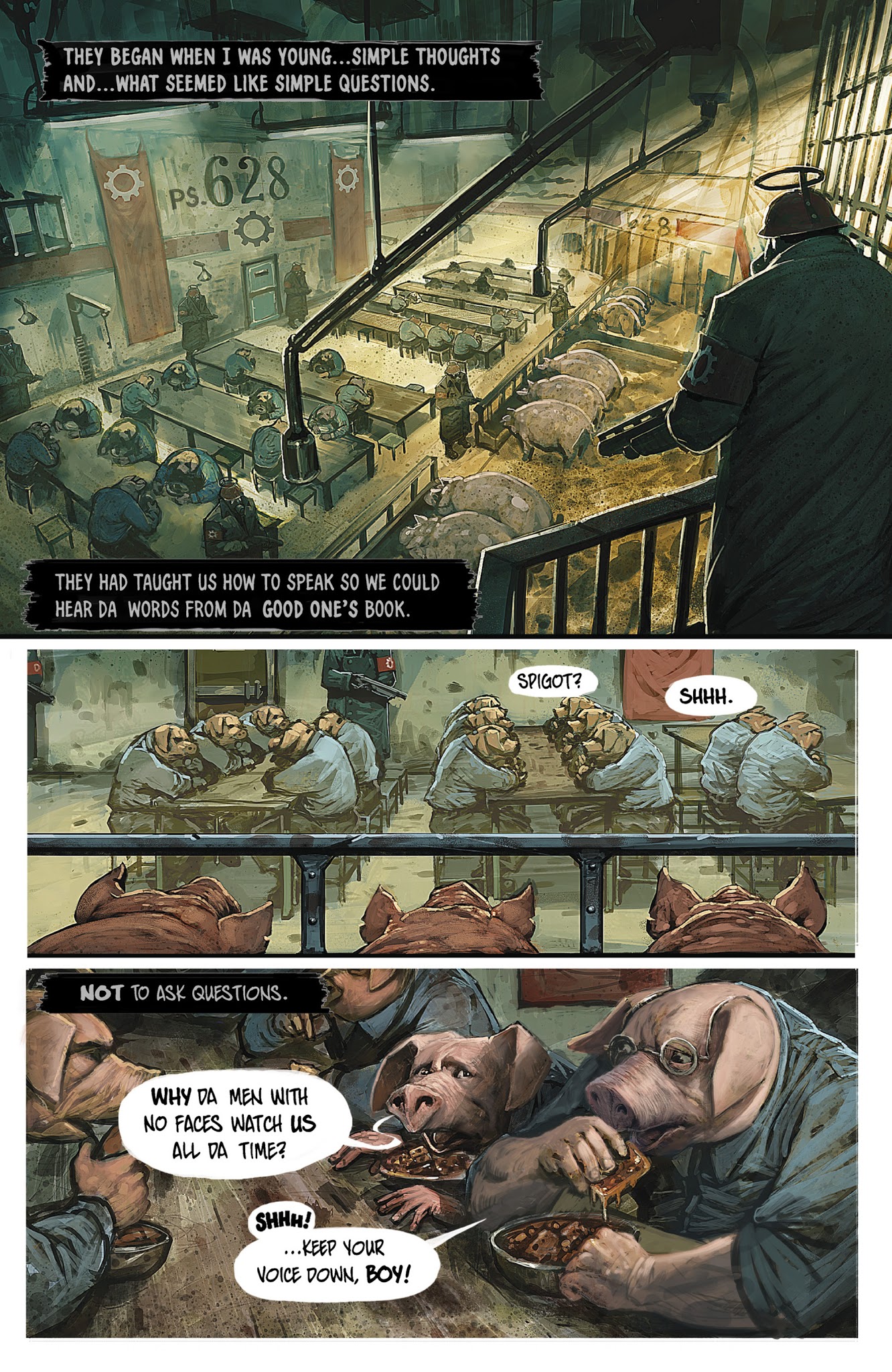Read online Oink: Heaven's Butcher comic -  Issue # TPB - 14