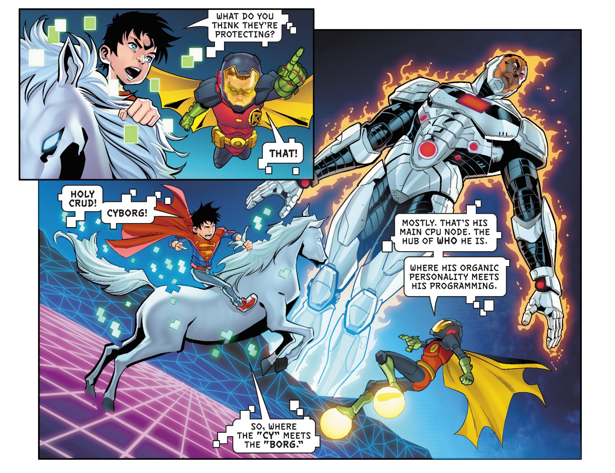 Read online Challenge of the Super Sons comic -  Issue #8 - 10