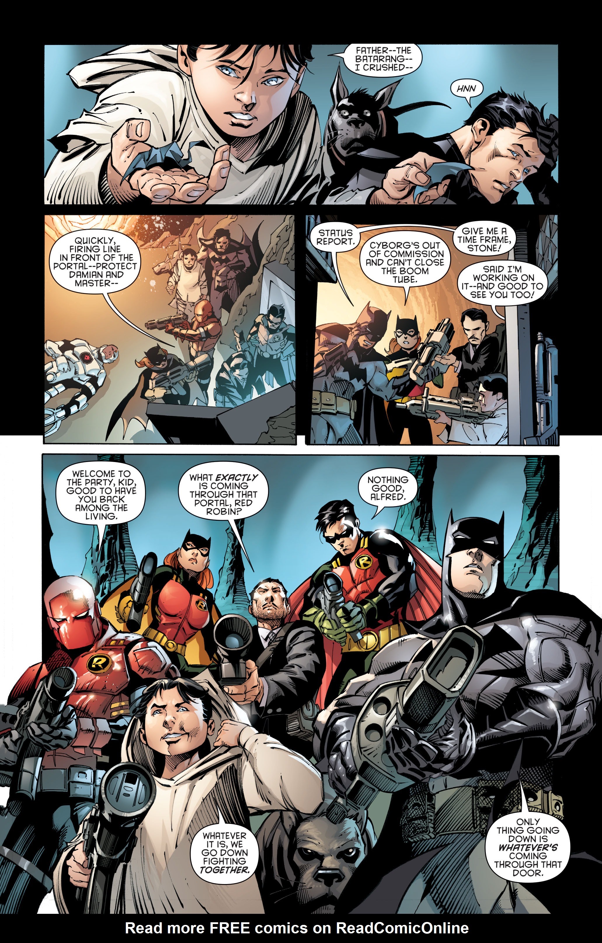 Read online Batman and Robin by Peter J. Tomasi and Patrick Gleason Omnibus comic -  Issue # TPB (Part 11) - 48