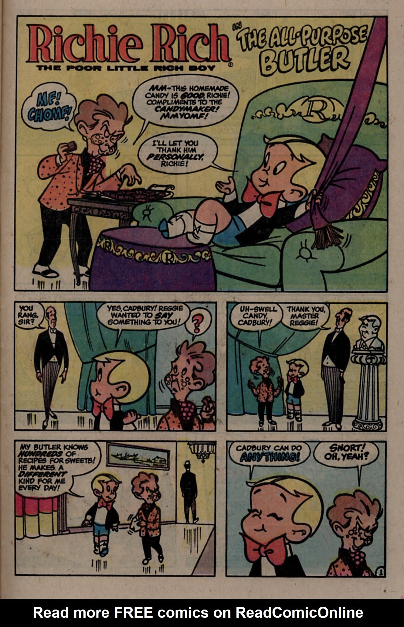 Read online Richie Rich & Dollar the Dog comic -  Issue #2 - 37