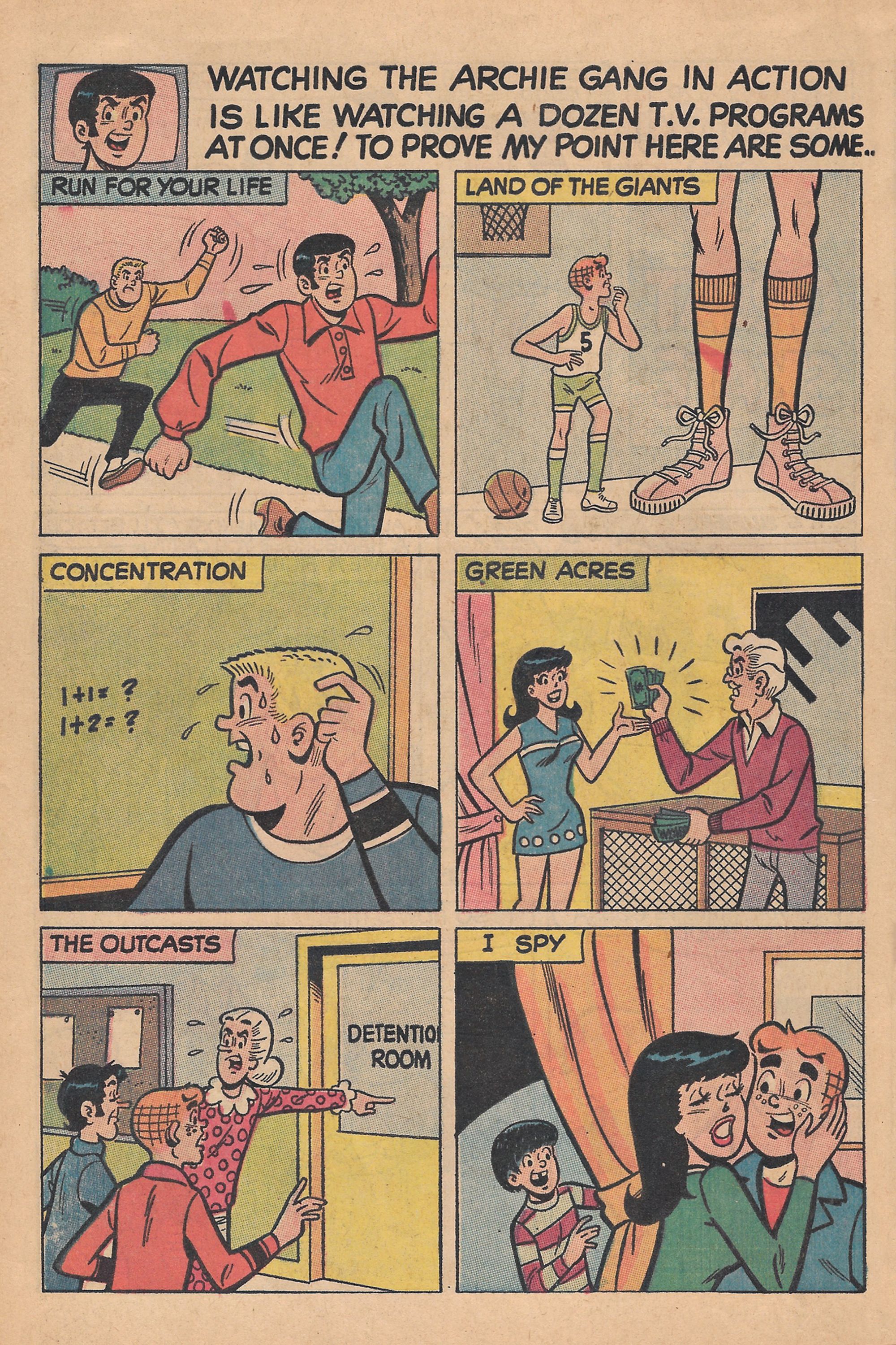 Read online Reggie's Wise Guy Jokes comic -  Issue #12 - 22