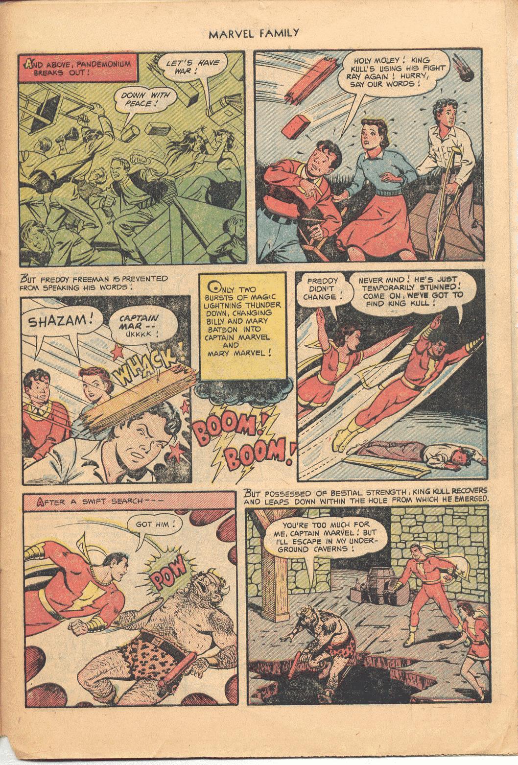Read online The Marvel Family comic -  Issue #77 - 31