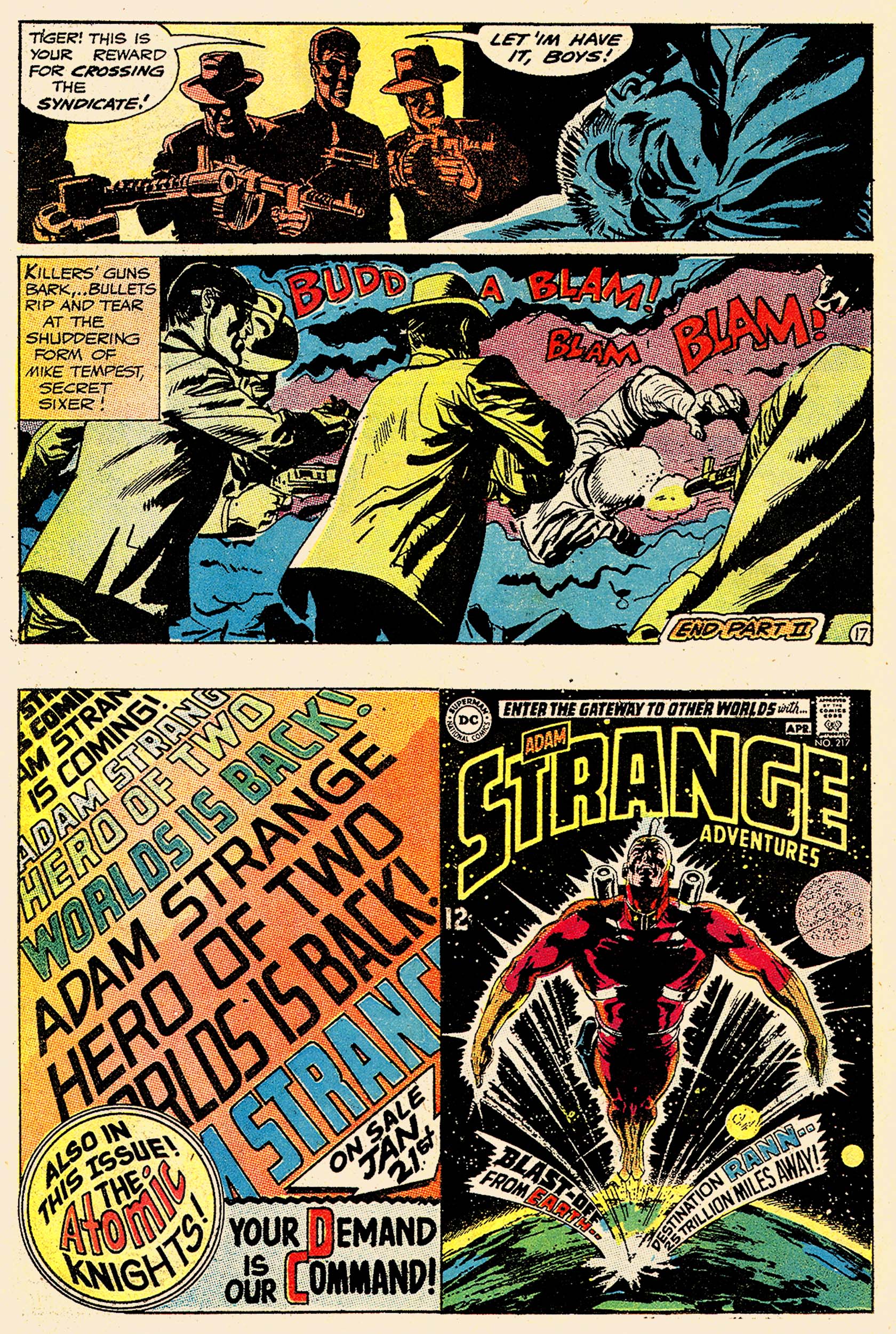 Read online Secret Six (1968) comic -  Issue #7 - 21
