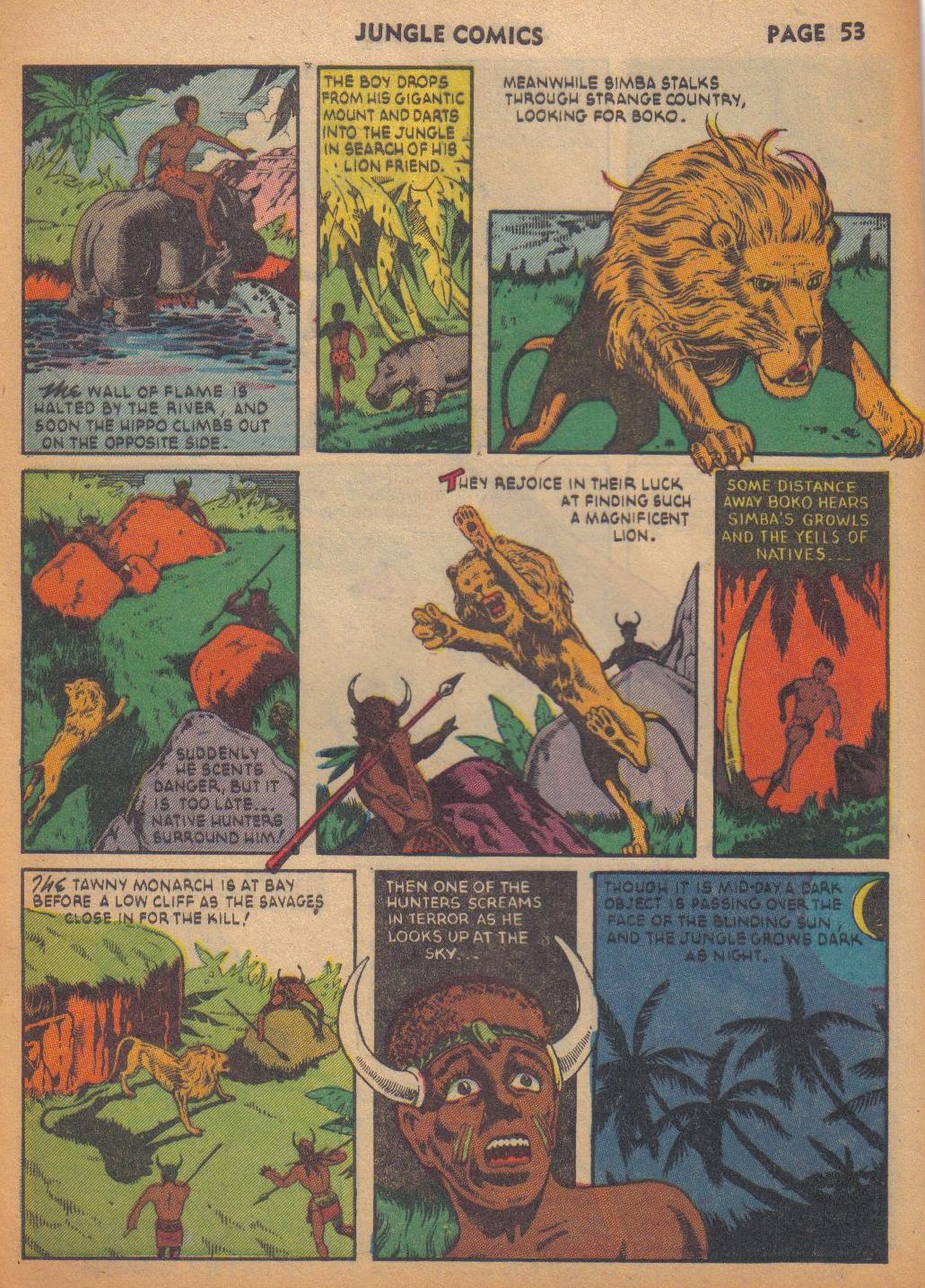 Read online Jungle Comics comic -  Issue #29 - 54