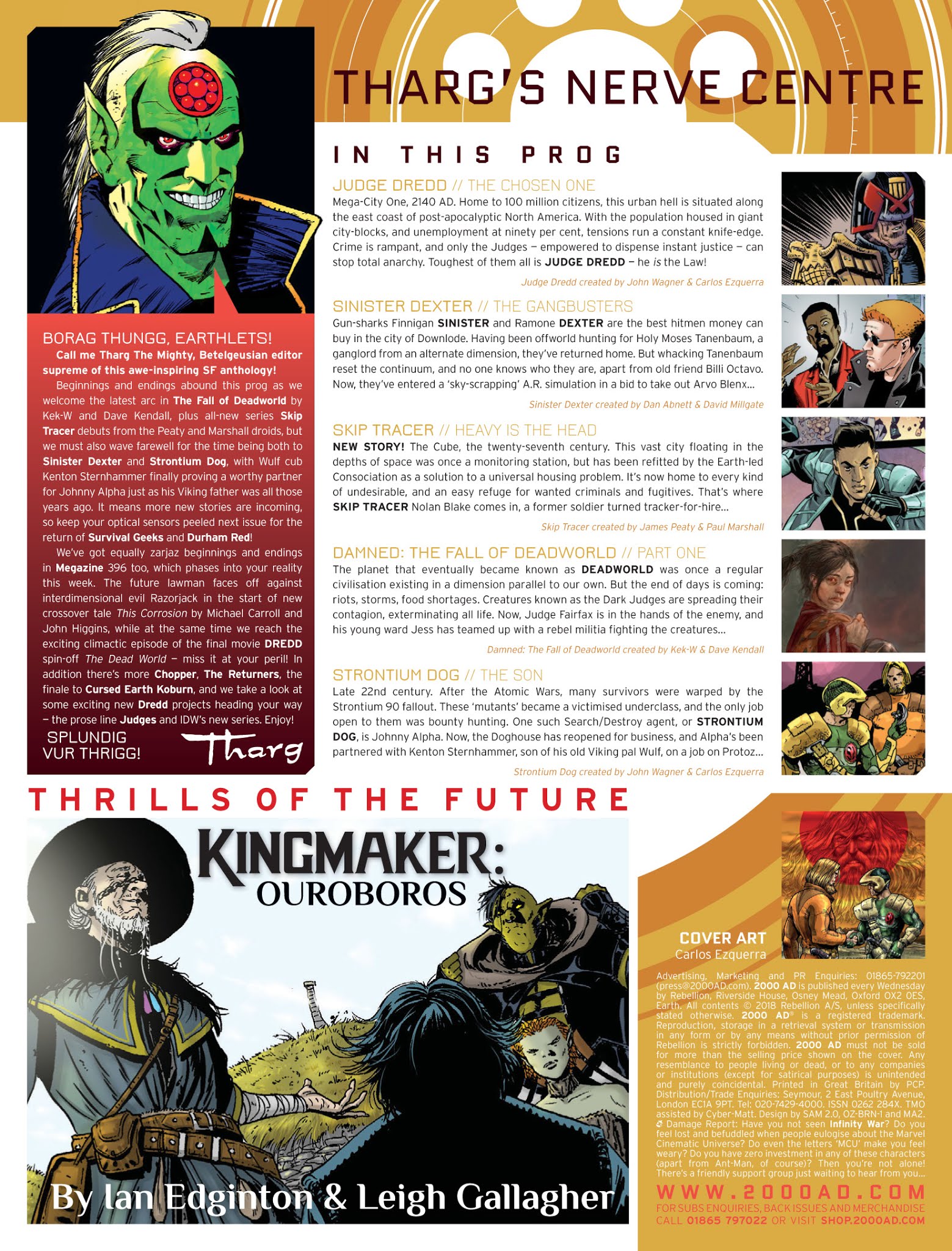 Read online 2000 AD comic -  Issue #2081 - 2