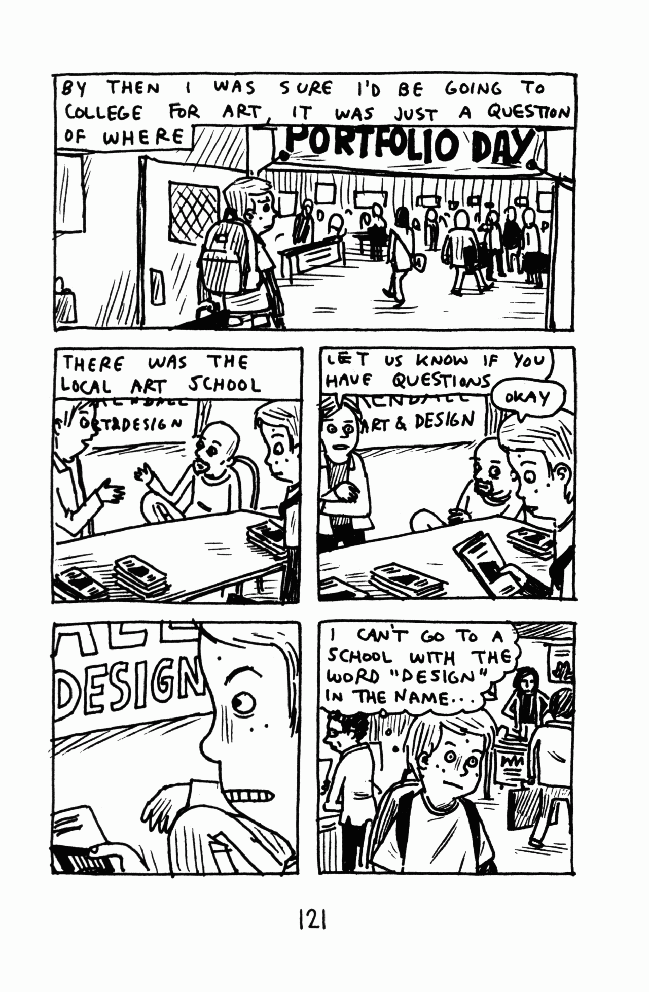 Read online Funny Misshapen Body: A Memoir comic -  Issue # TPB (Part 2) - 22