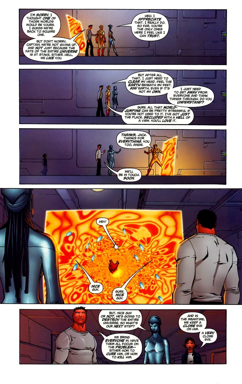Captain Atom: Armageddon Issue #5 #5 - English 22