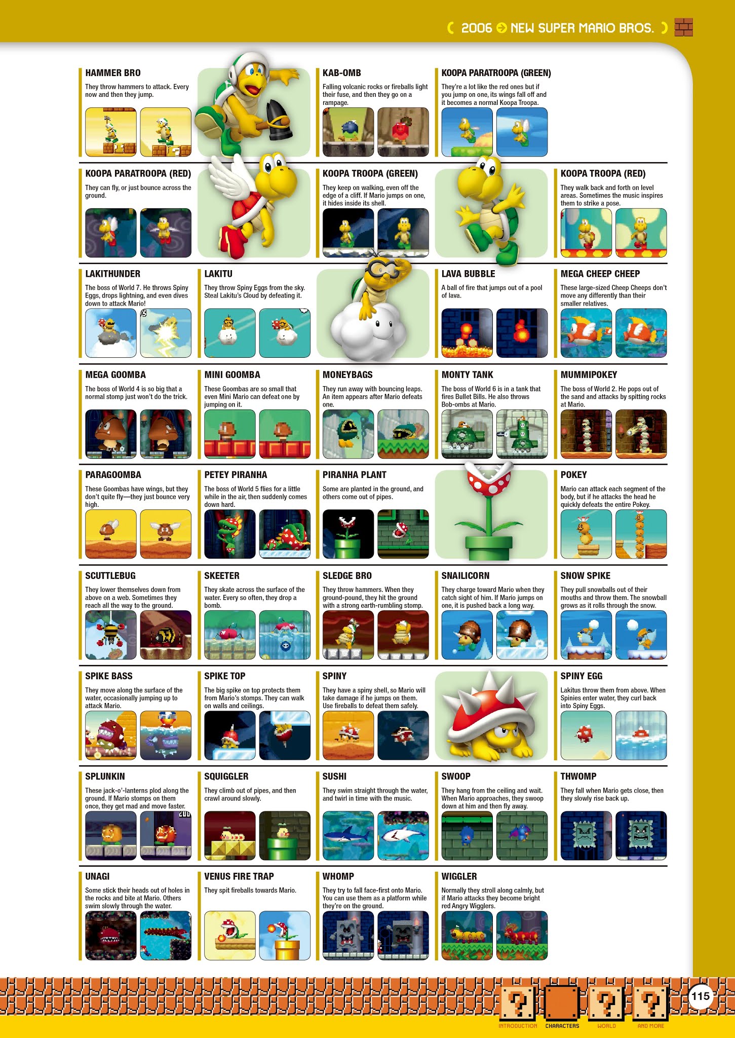 Read online Super Mario Bros. Encyclopedia: The Official Guide to the First 30 Years comic -  Issue # TPB (Part 2) - 16
