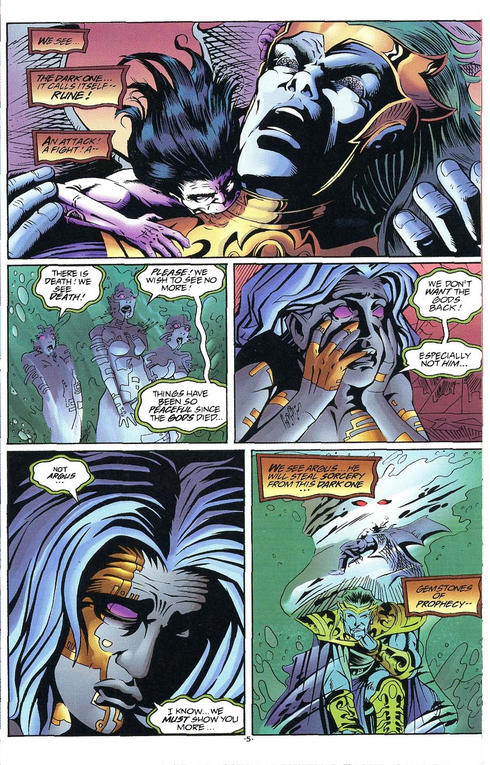 Read online Godwheel comic -  Issue # (1995) _Preview - 8