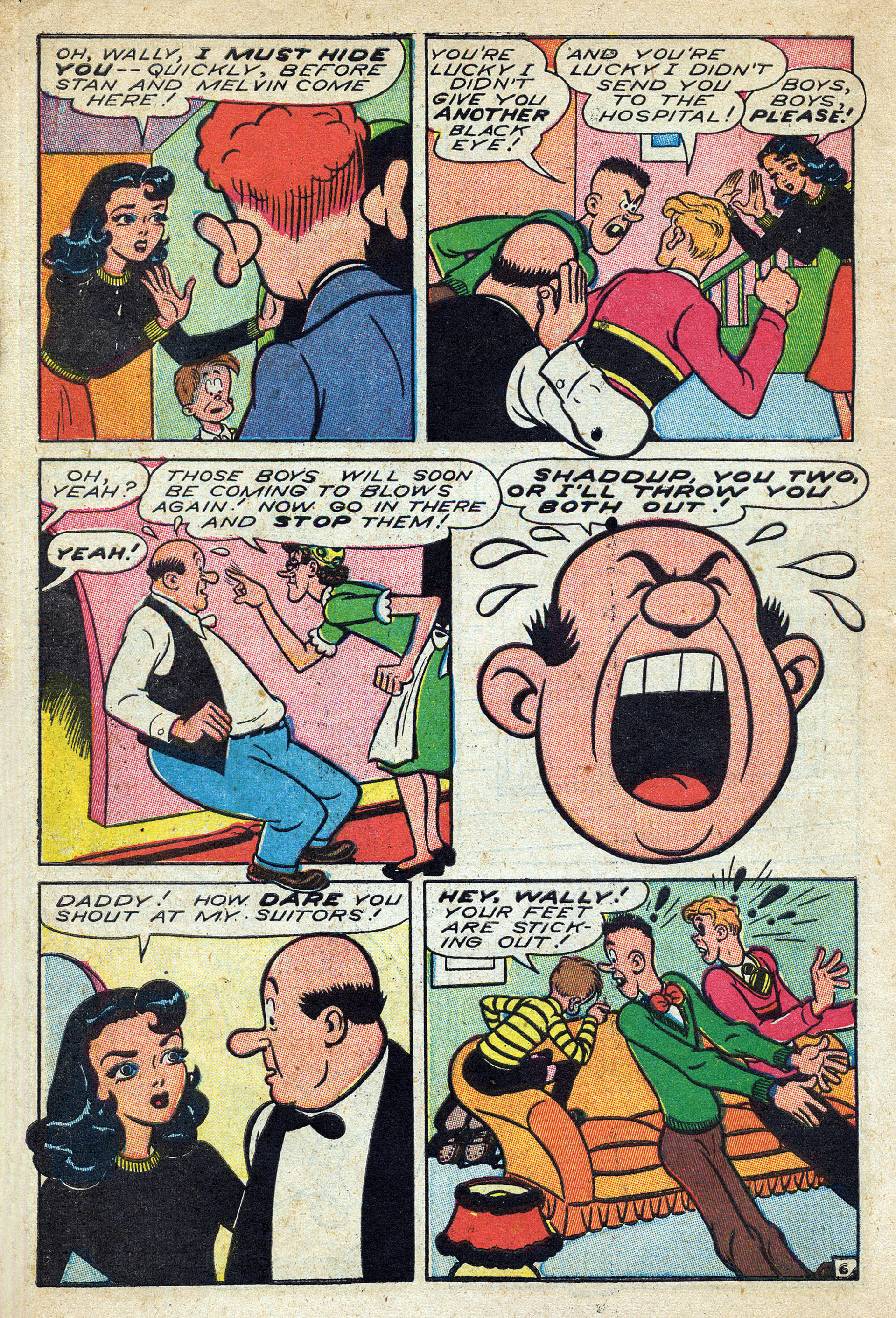 Read online Margie Comics comic -  Issue #35 - 46