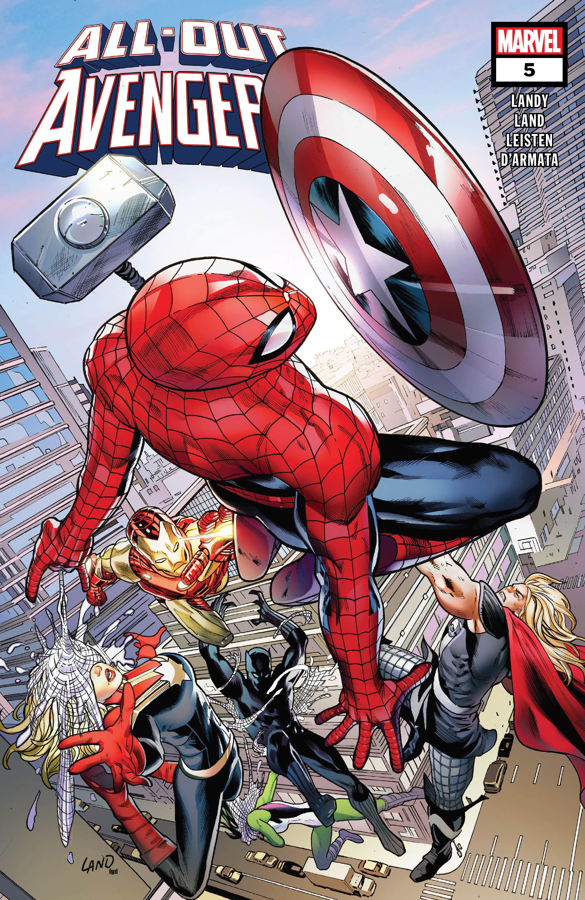 Read online All-Out Avengers comic -  Issue #5 - 1