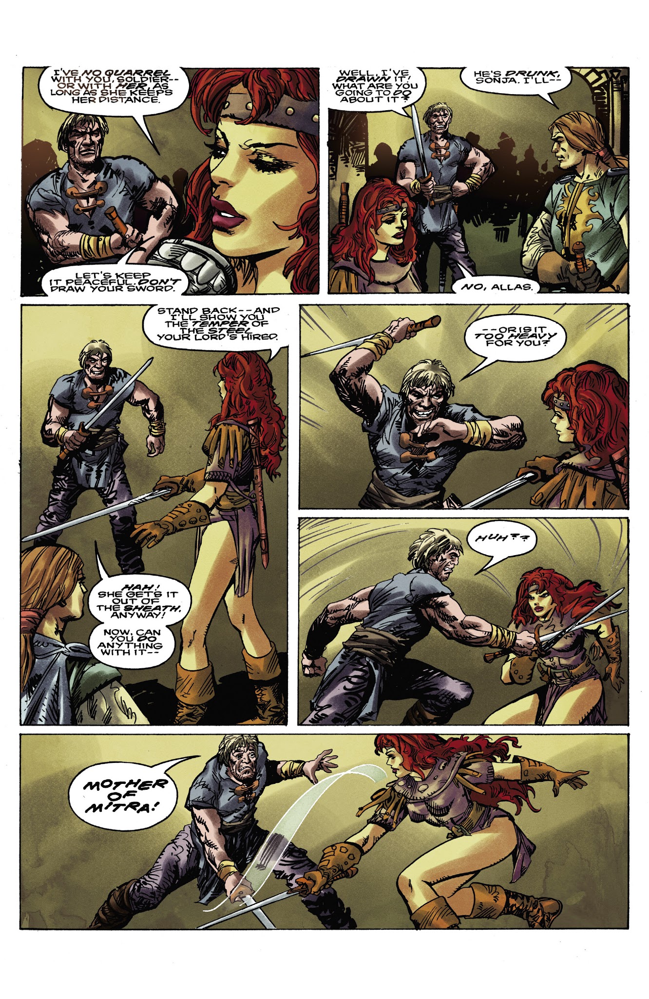 Read online Classic Red Sonja Re-Mastered comic -  Issue #1 - 8