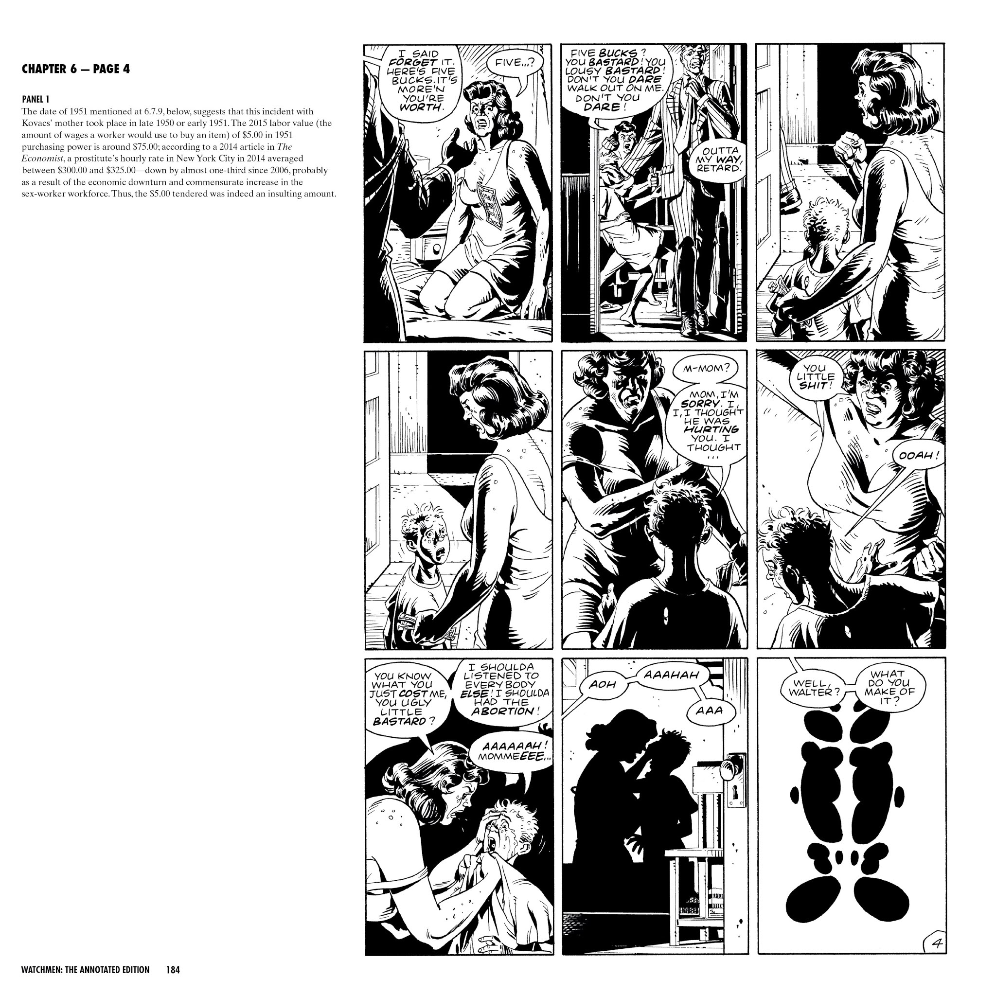 Read online Watchmen: The Annotated Edition comic -  Issue # TPB - 184