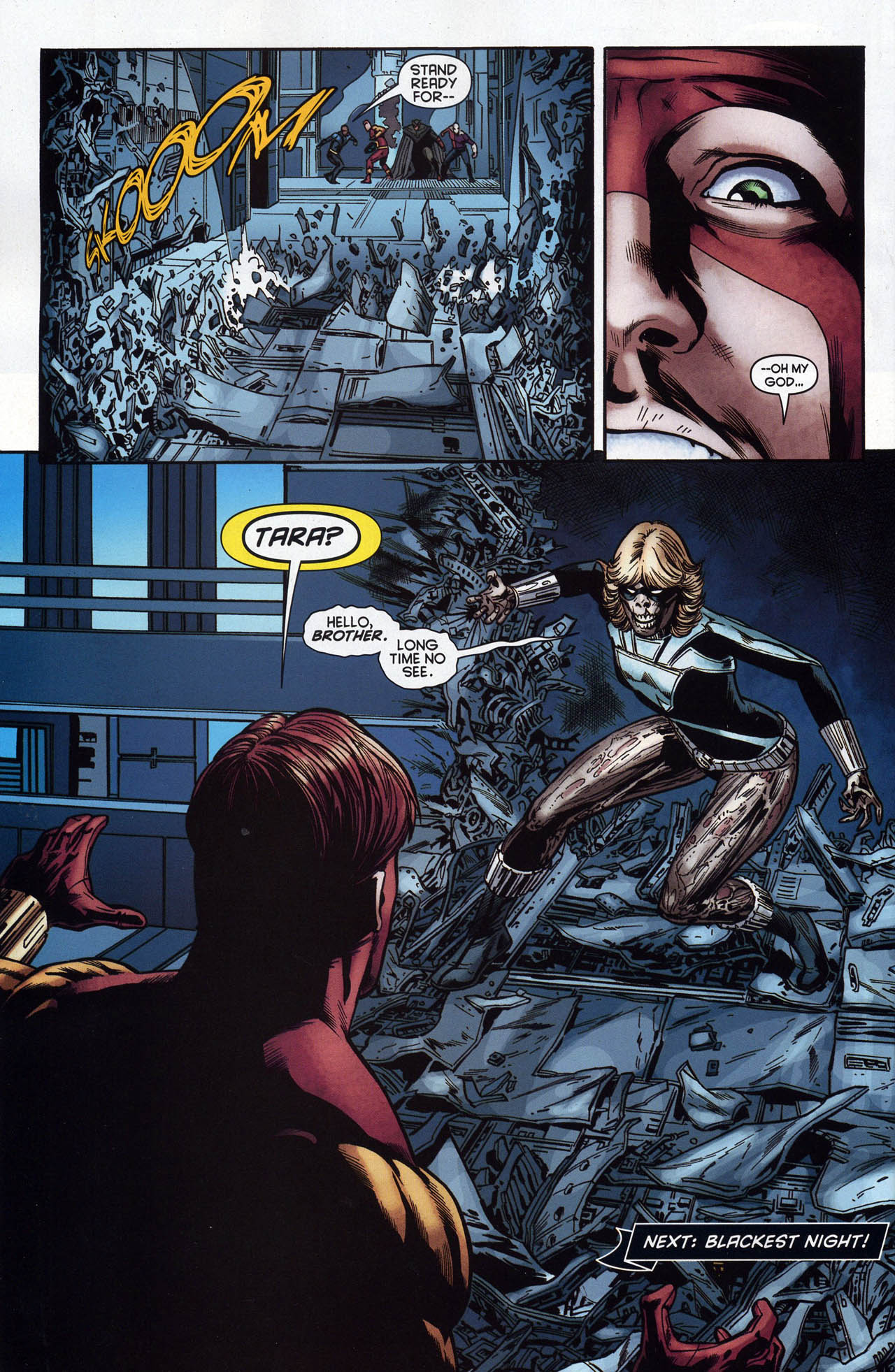 Read online The Outsiders (2009) comic -  Issue #23 - 22