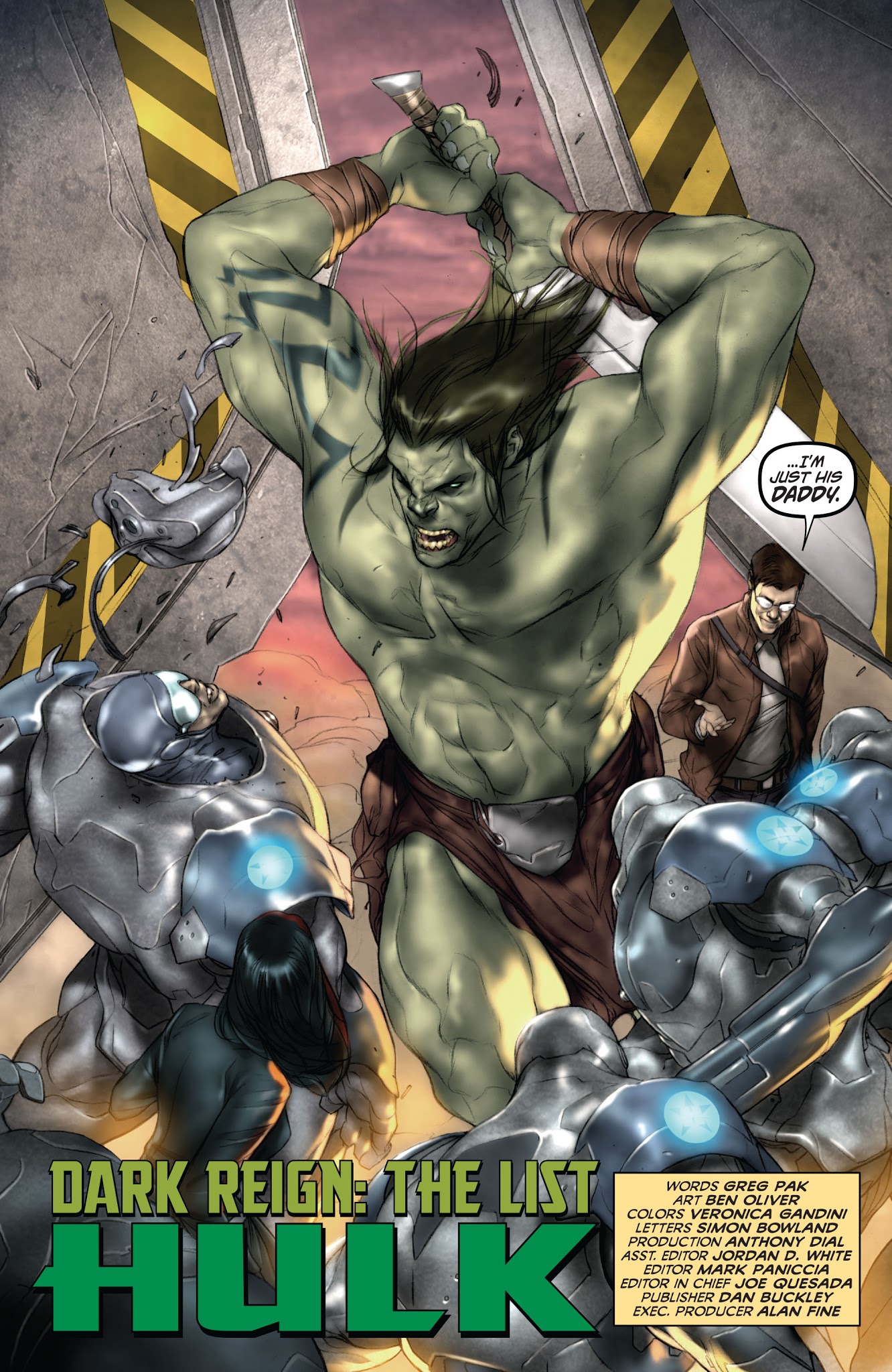 Read online Dark Reign: The List comic -  Issue # Issue Hulk - 8