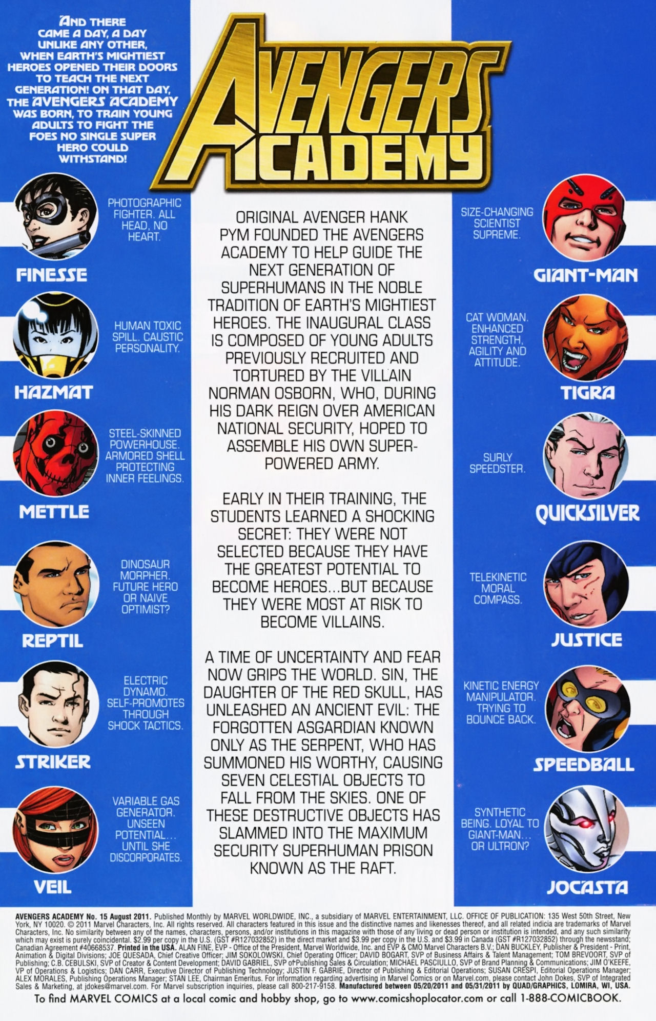 Read online Avengers Academy comic -  Issue #15 - 3