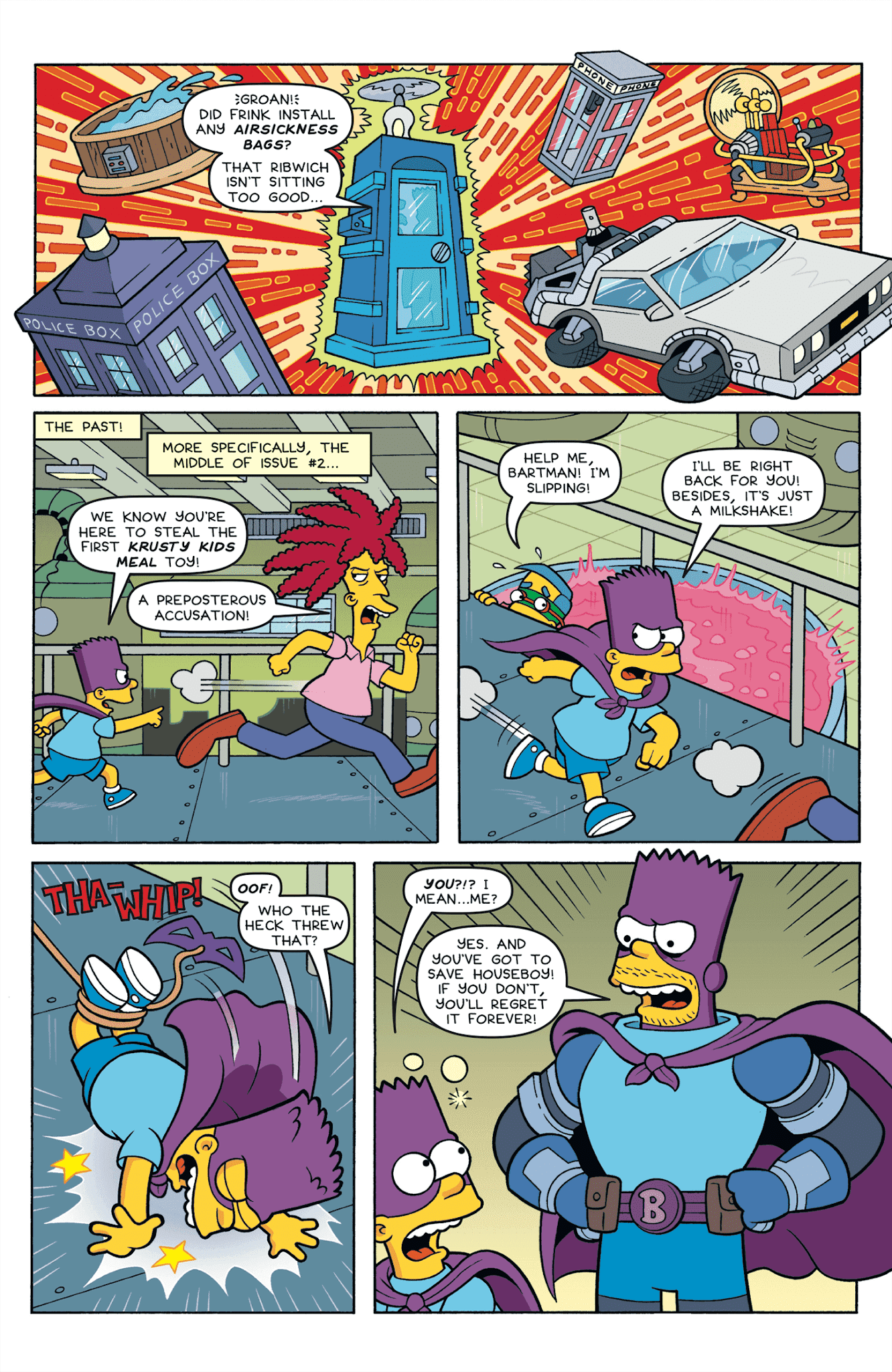 Read online Simpsons One-Shot Wonders: Bartman Spectacularly Super Secret Saga comic -  Issue #3 - 14