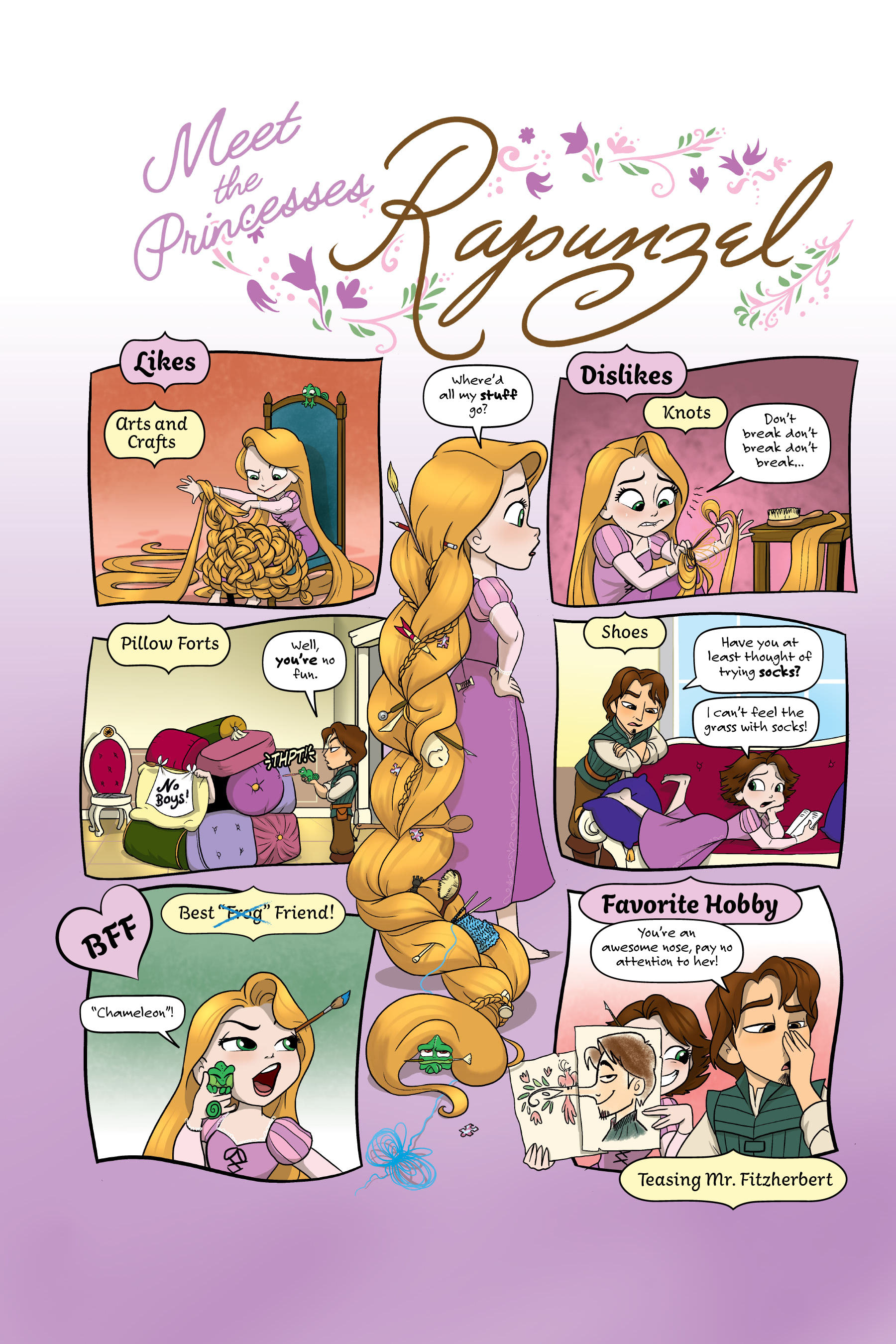 Read online Disney Princess: Gleam, Glow, and Laugh comic -  Issue # TPB - 6