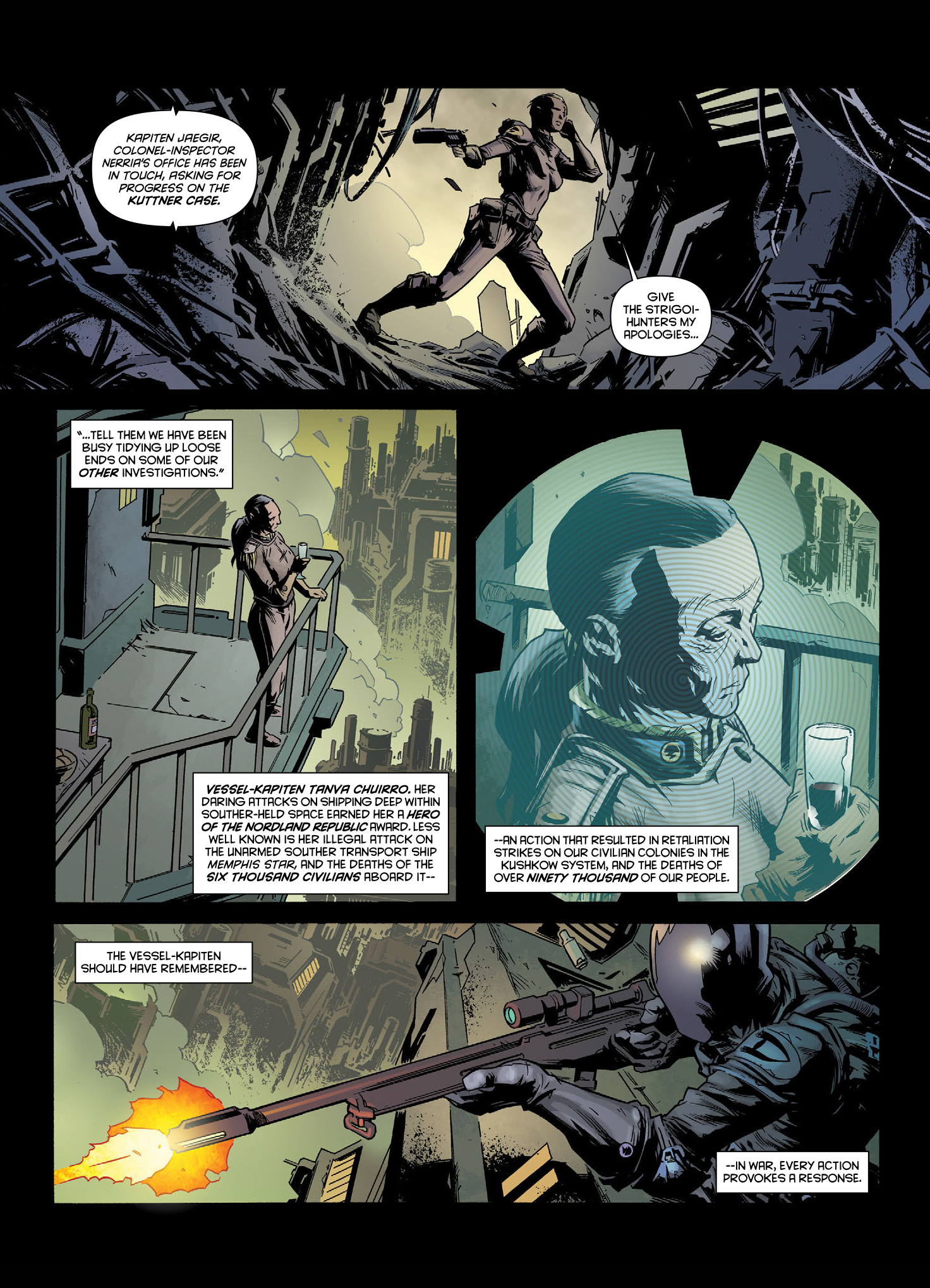 Read online Jaegir: Beasts Within comic -  Issue # TPB - 16